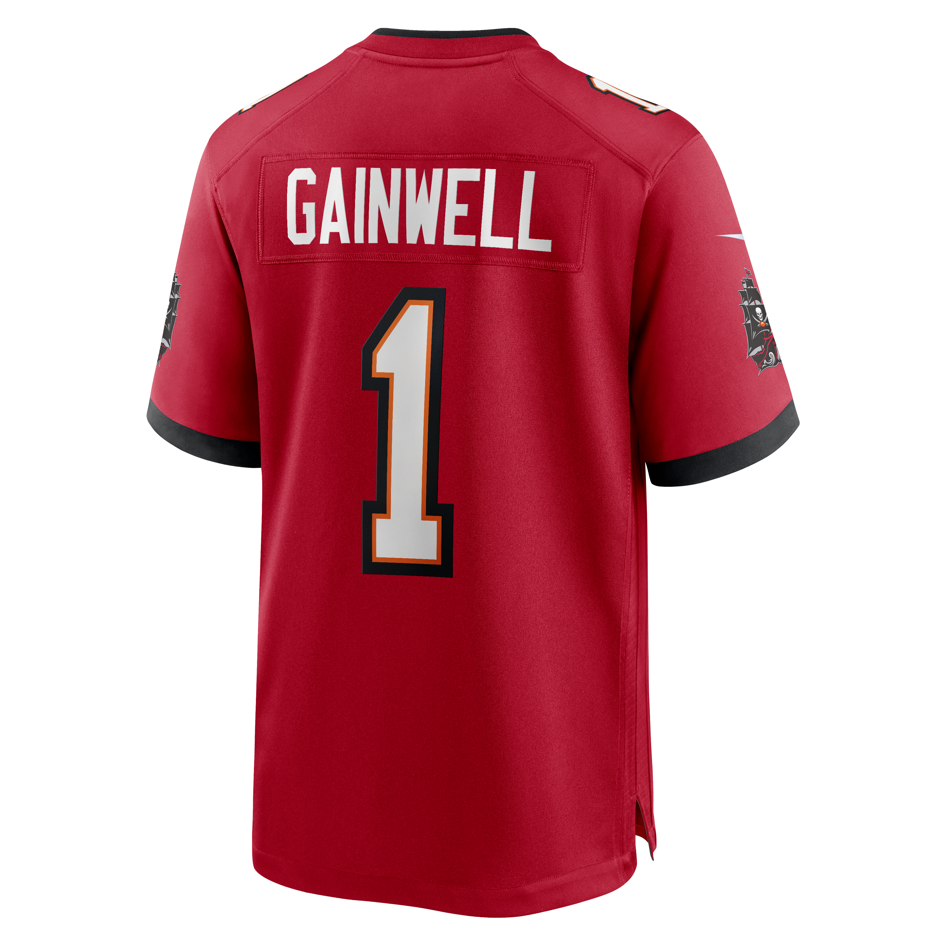 Men's Tampa Bay Buccaneers Kenneth Gainwell Nike Red Team Game Jersey