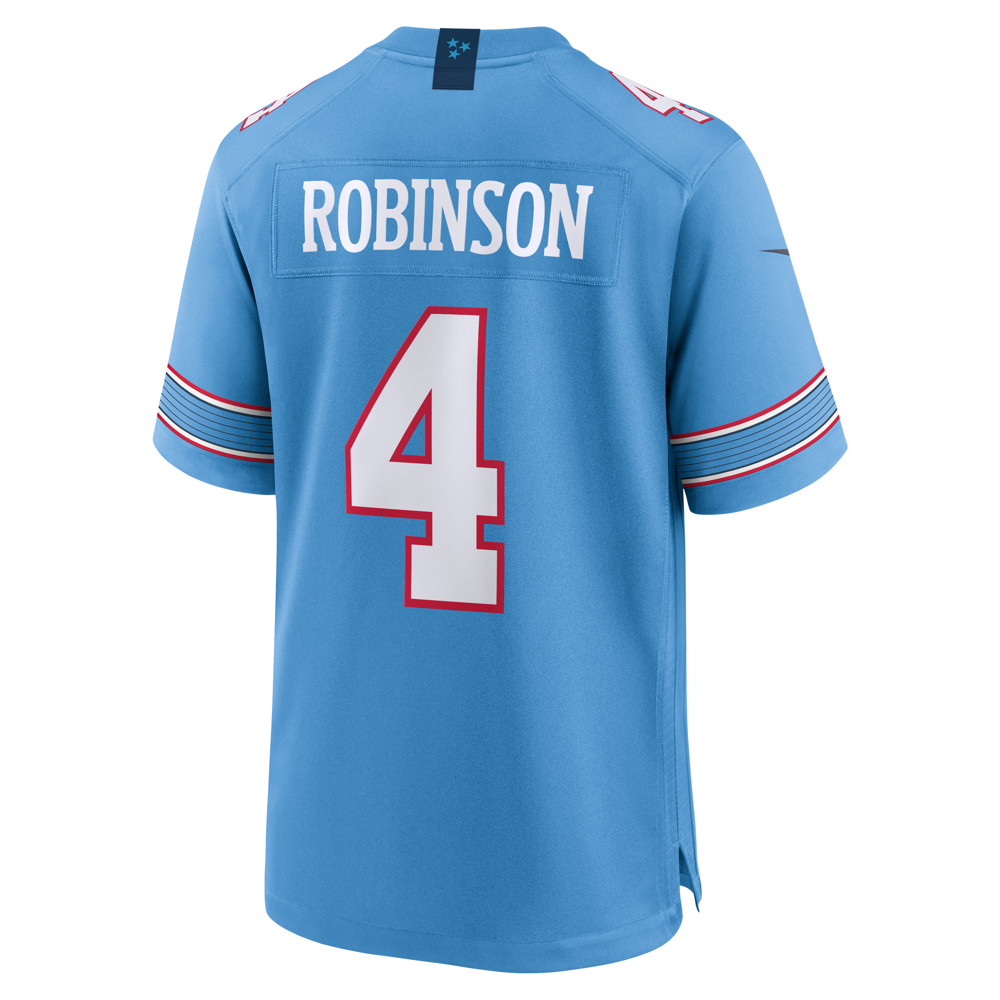 Men's Tennessee Titans Wandale Robinson Nike Light Blue Team Game Jersey