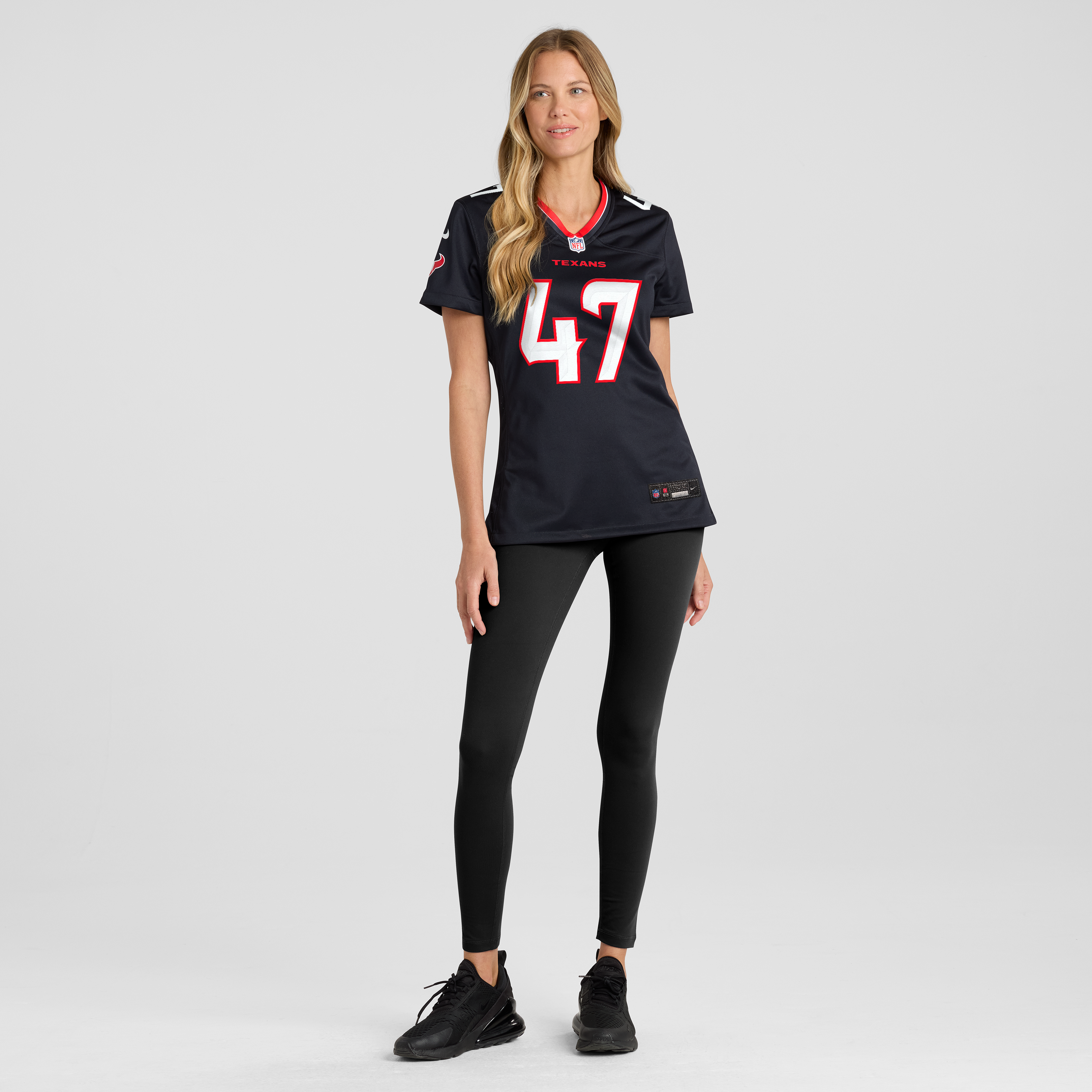 Women's Houston Texans Louis Hansen Nike Navy Team Game Jersey