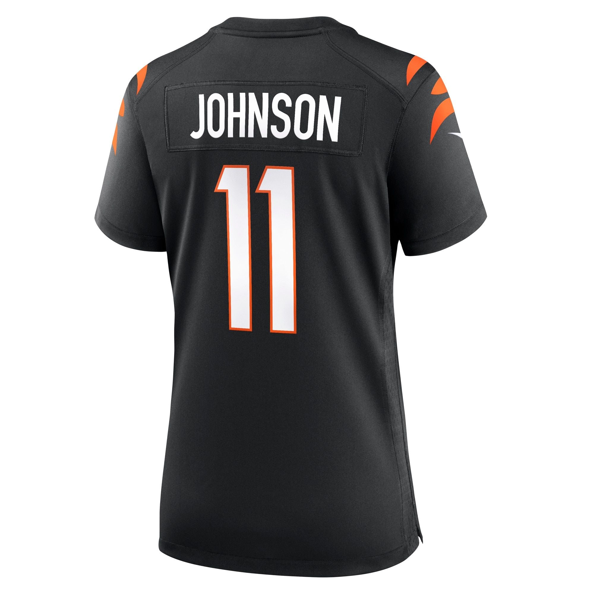 Women's Cincinnati Bengals Josh Johnson Nike Black Team Game Jersey