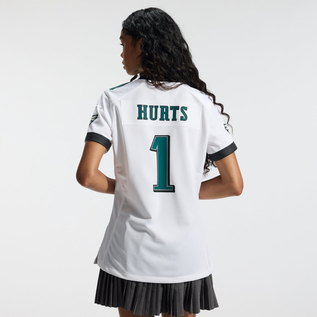 Women's Philadelphia Eagles Jalen Hurts Nike White Game Jersey