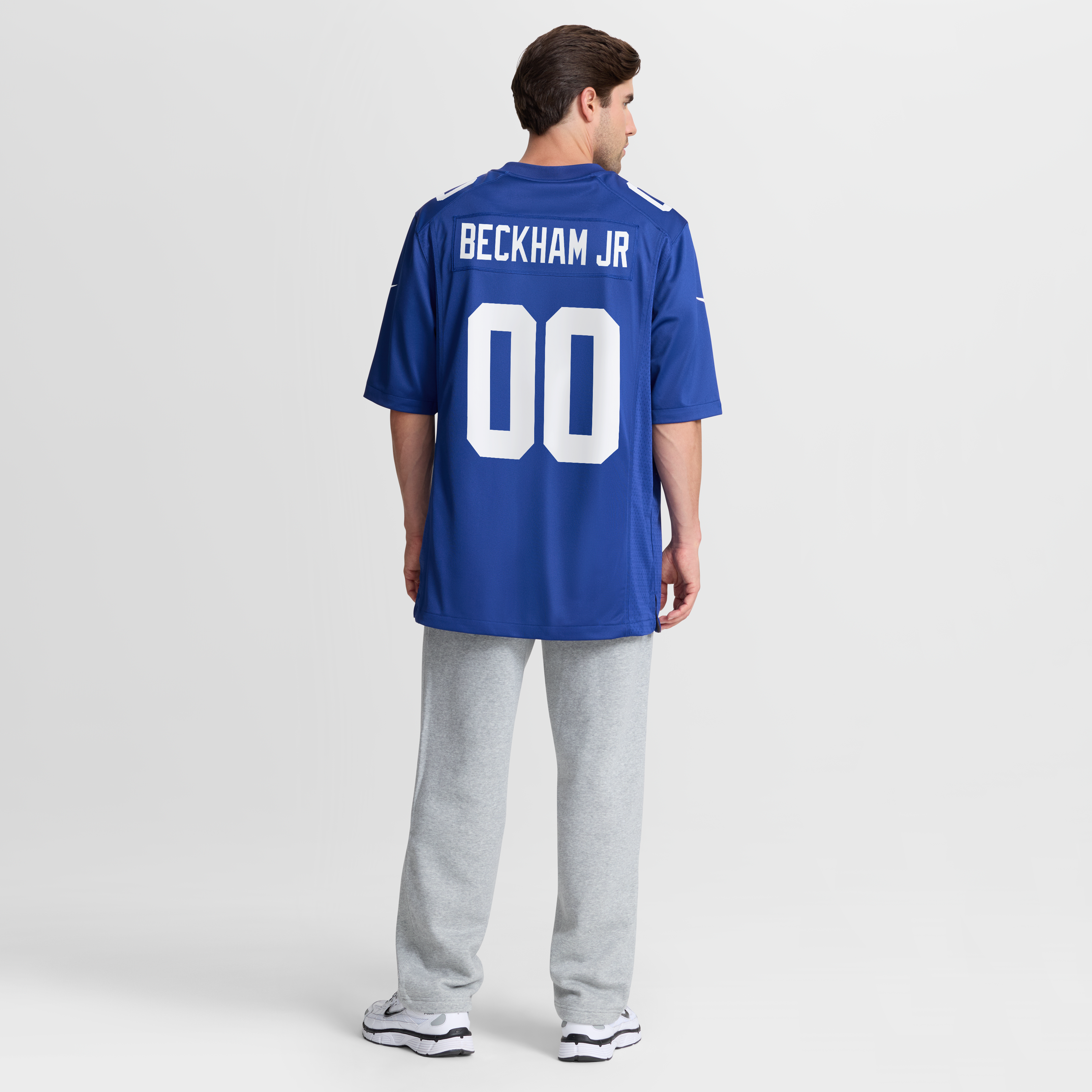Men's New York Giants Odell Beckham Jr Nike Royal Team Game Jersey