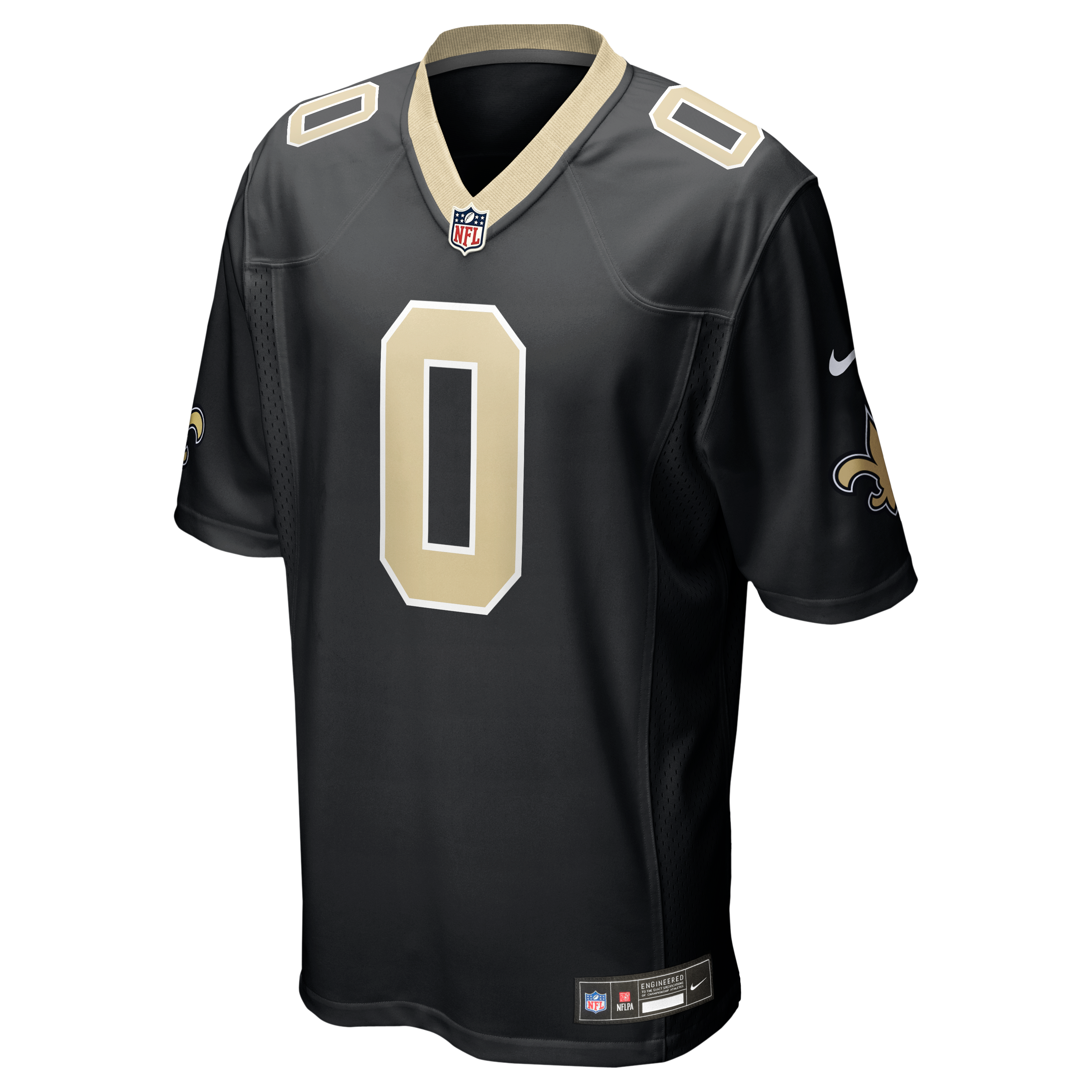Men's New Orleans Saints Jordyn Tyson Nike Black 2026 Nfl Draft First Round Pick No 8 Team Game Jersey