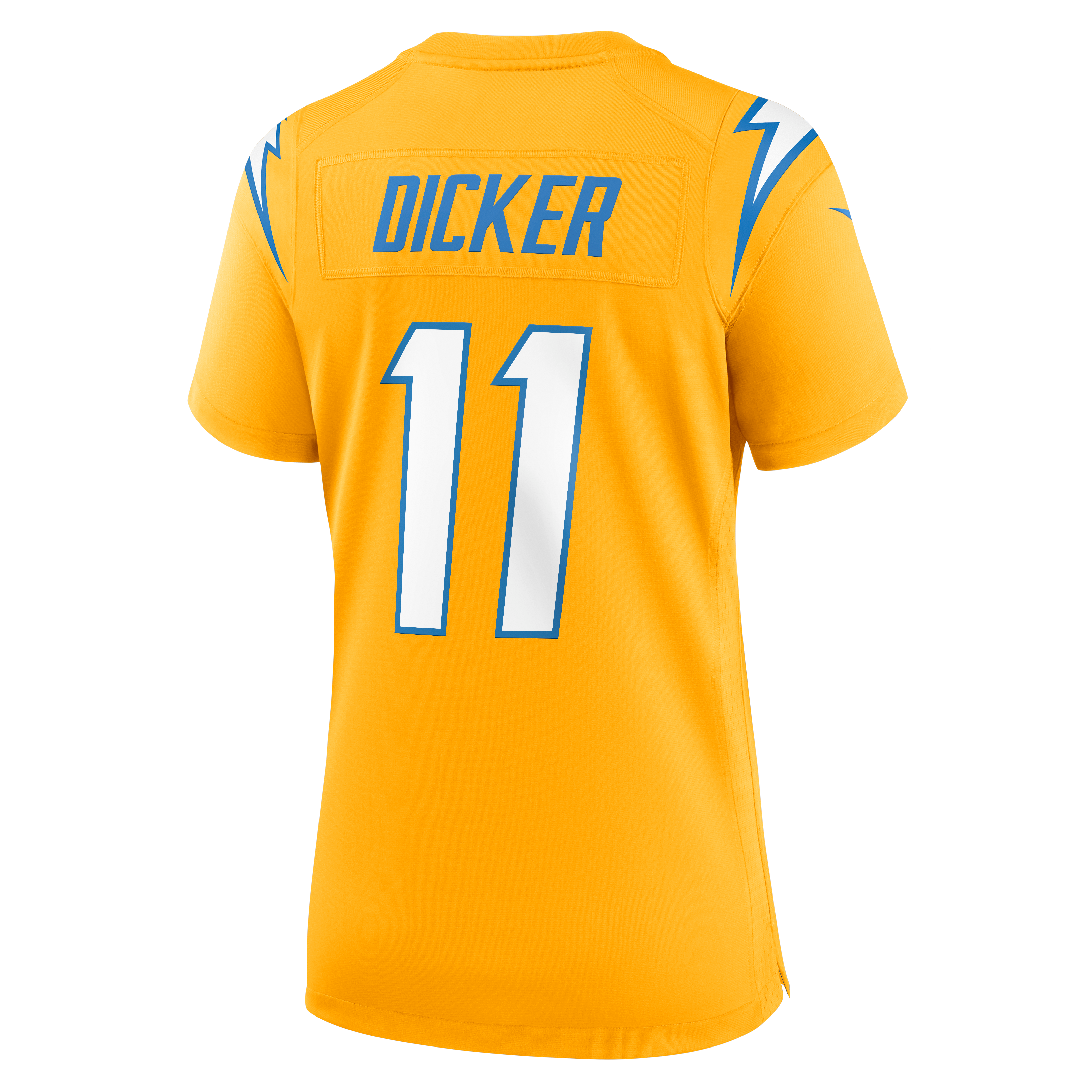 Women's Los Angeles Chargers Cameron Dicker Nike Gold Alternate Game Jersey