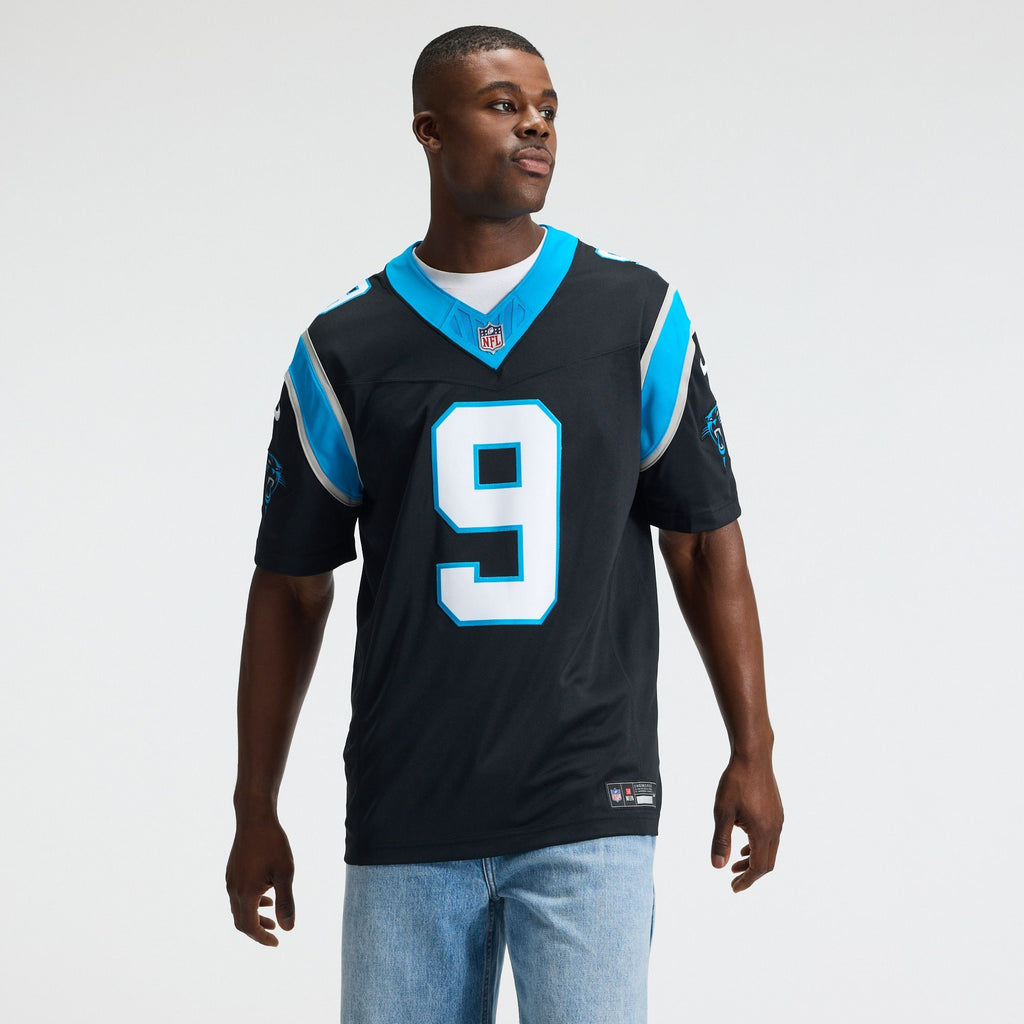 Men's Carolina Panthers Bryce Young Nike Black Team Vapor Fuse Stitched Limited Jersey