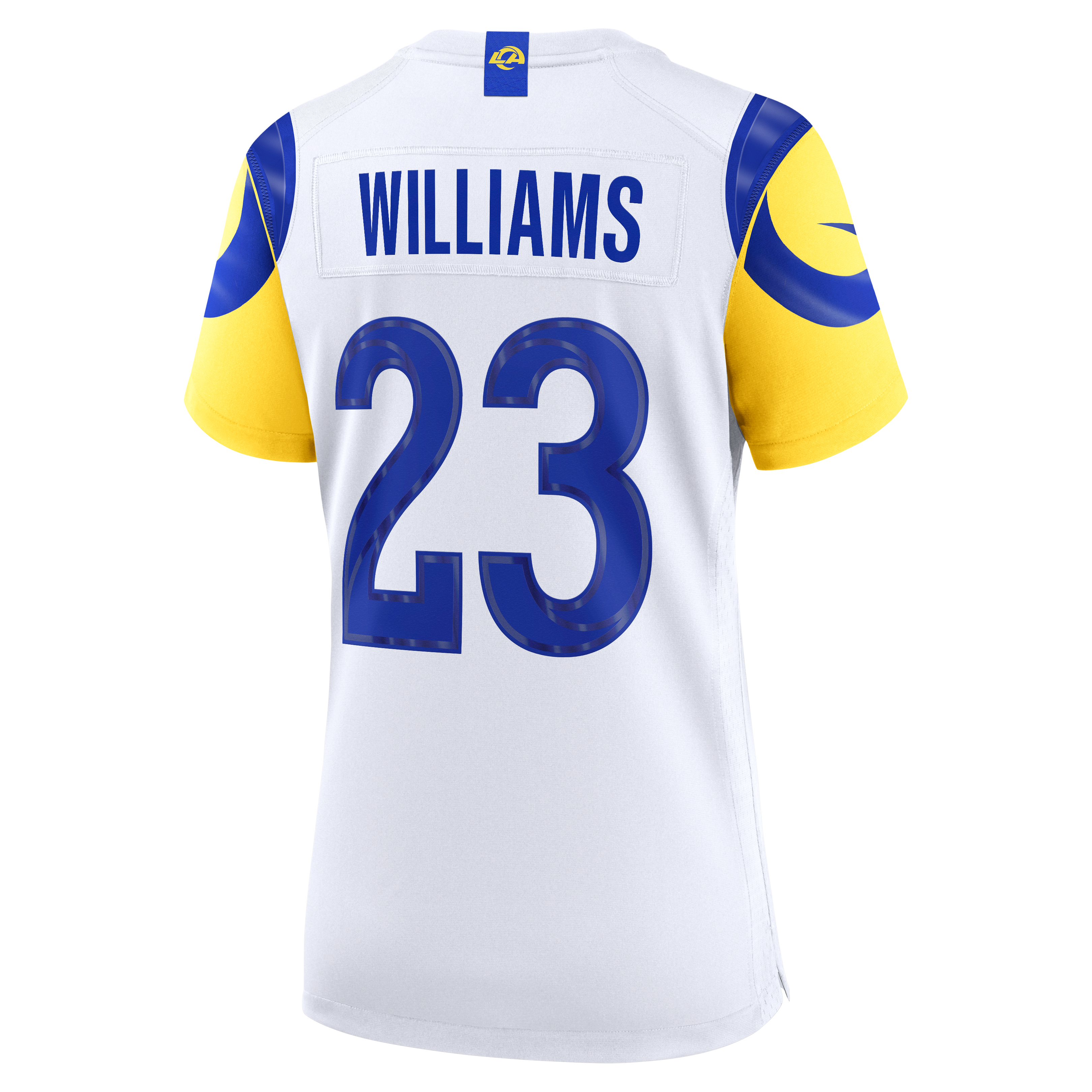 Women's Los Angeles Rams Kyren Williams Nike White Game Jersey