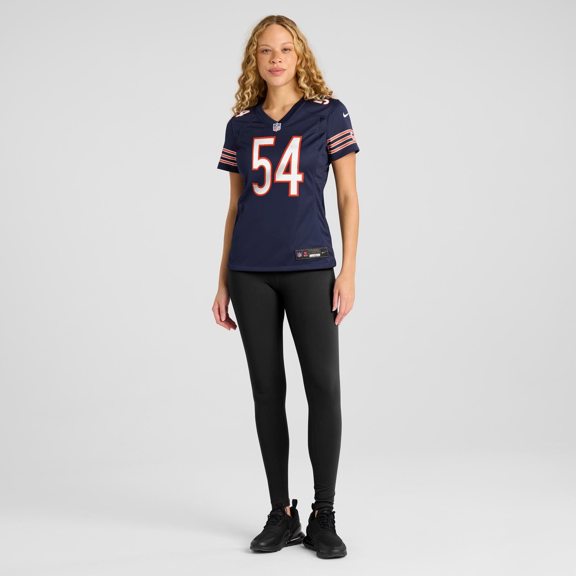 Women's Chicago Bears Logan Jones Nike Navy Team Game Jersey