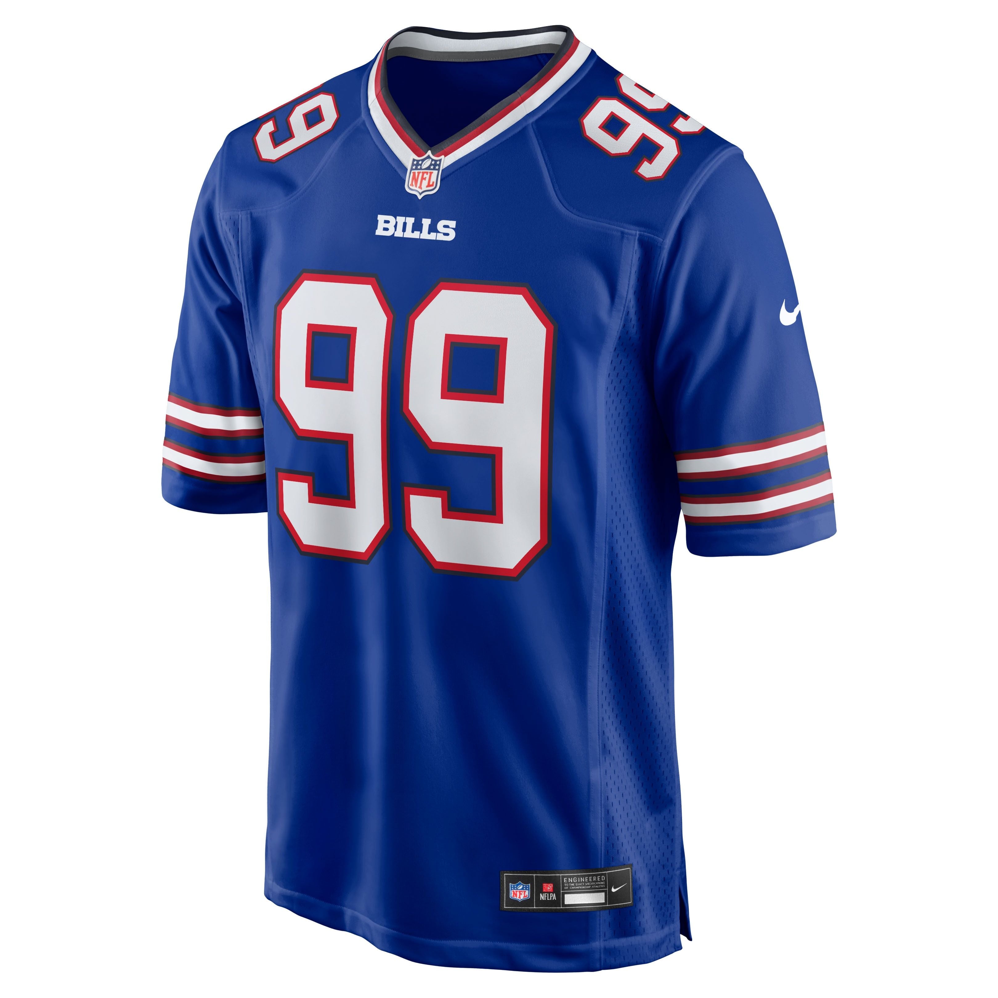 Men's Buffalo Bills Tj Parker Nike Royal Game Jersey