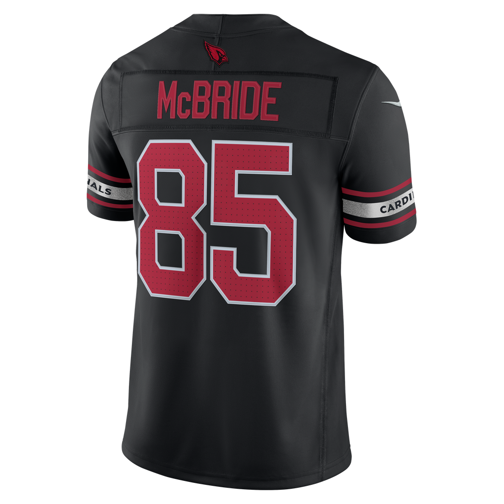 Men's Arizona Cardinals Trey Mcbride Nike Black Alternate Vapor Fuse Stitched Limited Jersey