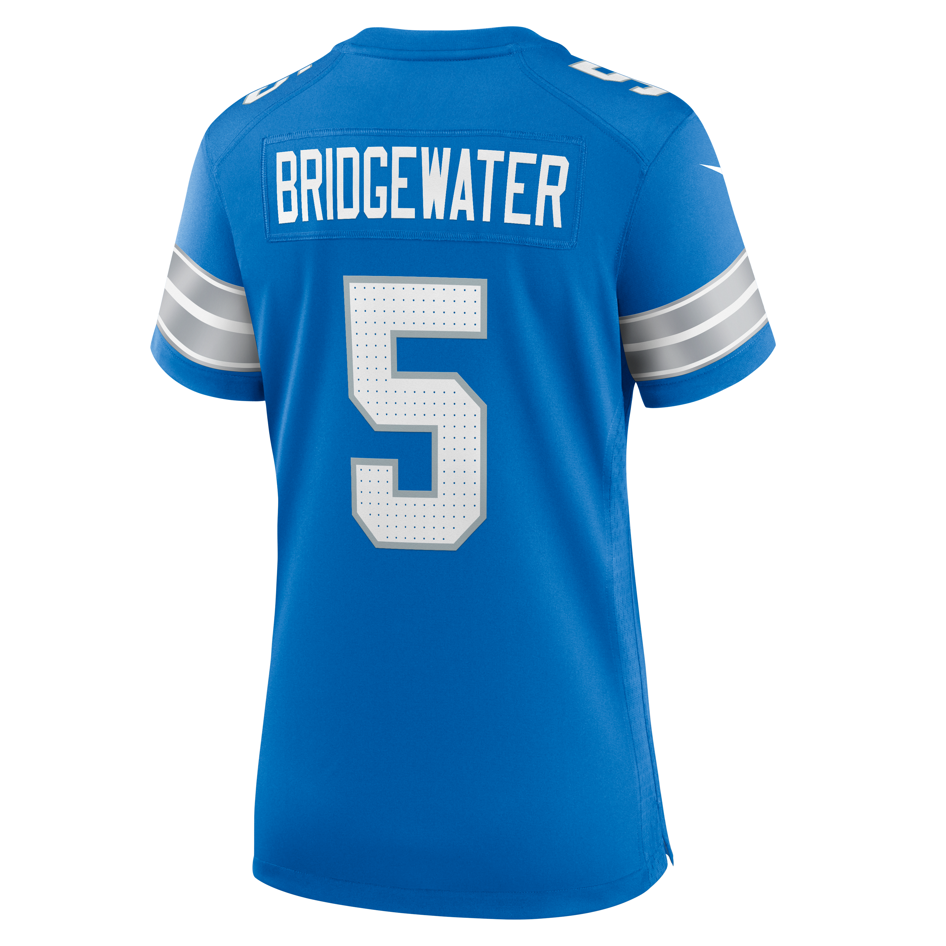 Women's Detroit Lions Teddy Bridgewater Nike Blue Team Game Jersey