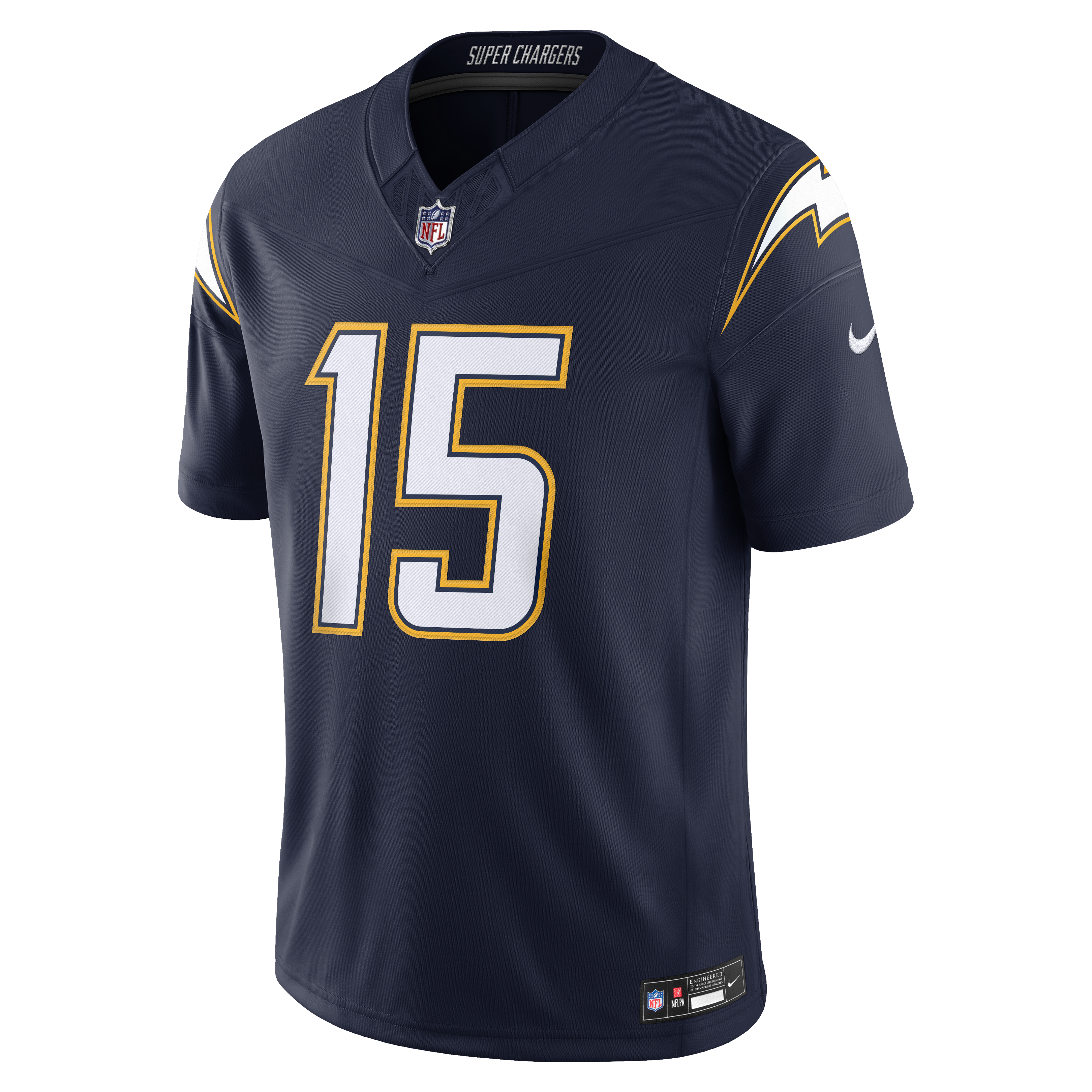 Men's Los Angeles Chargers Ladd Mcconkey Nike Navy Alternate Super Chargers Vapor Fuse Stitched Limited Jersey