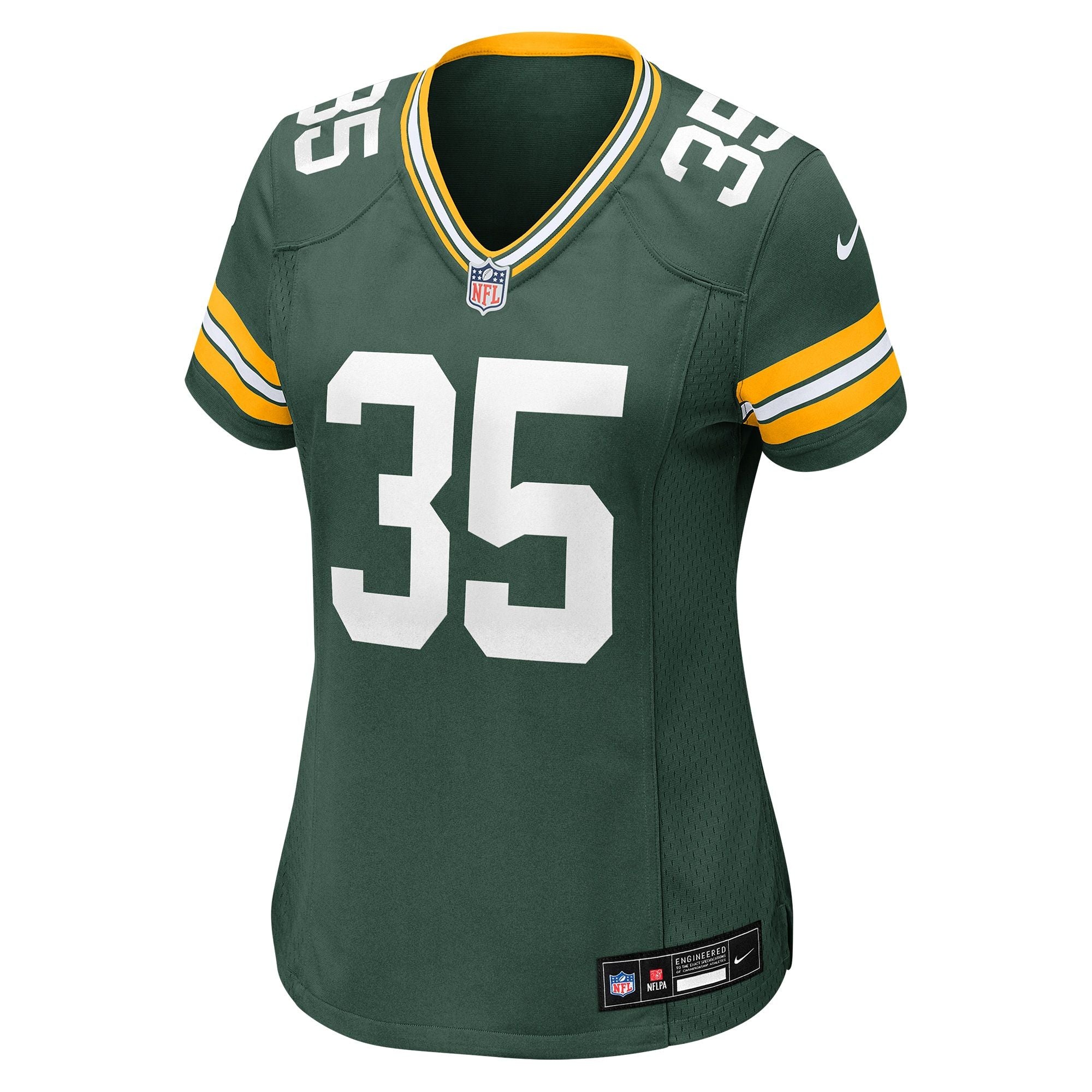 Women's Green Bay Packers Lucas Havrisik Nike Green Team Game Jersey