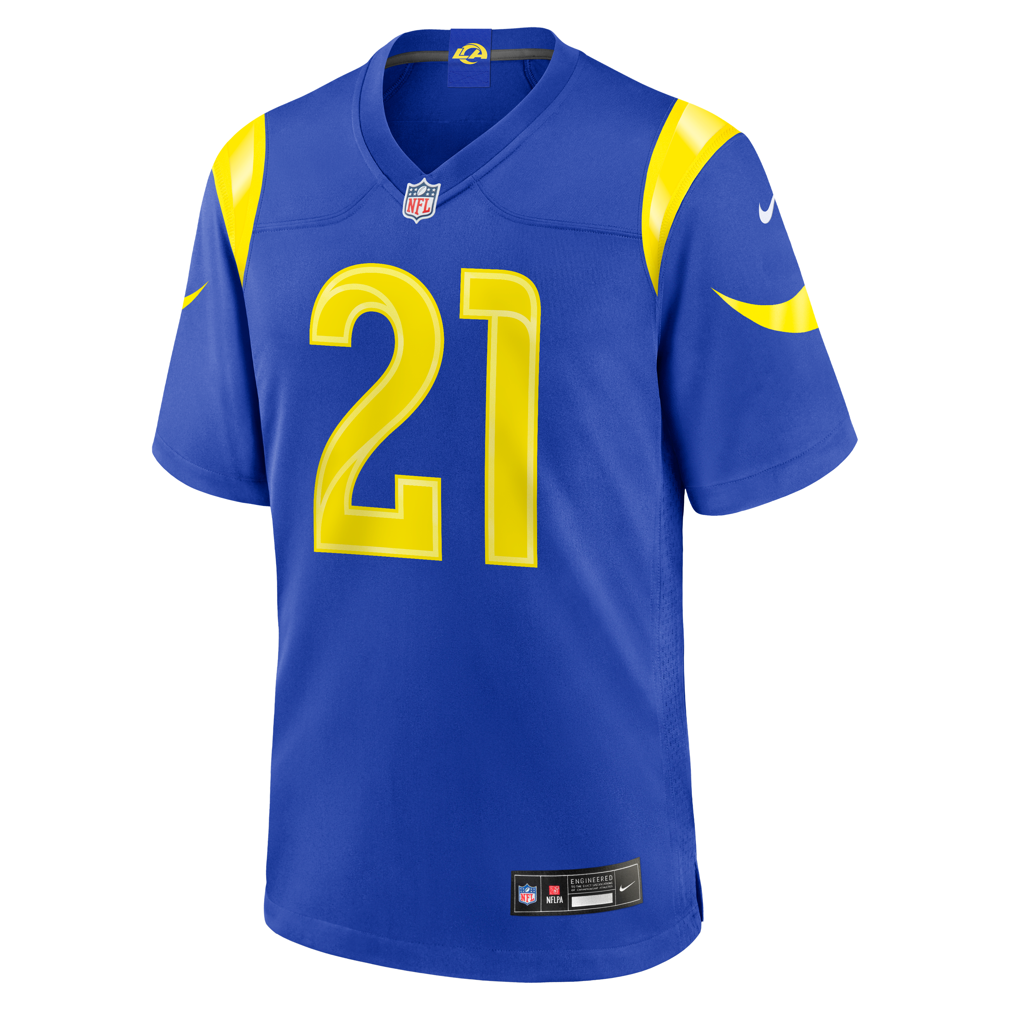 Men's Los Angeles Rams Cam Lampkin Nike Royal Team Game Jersey