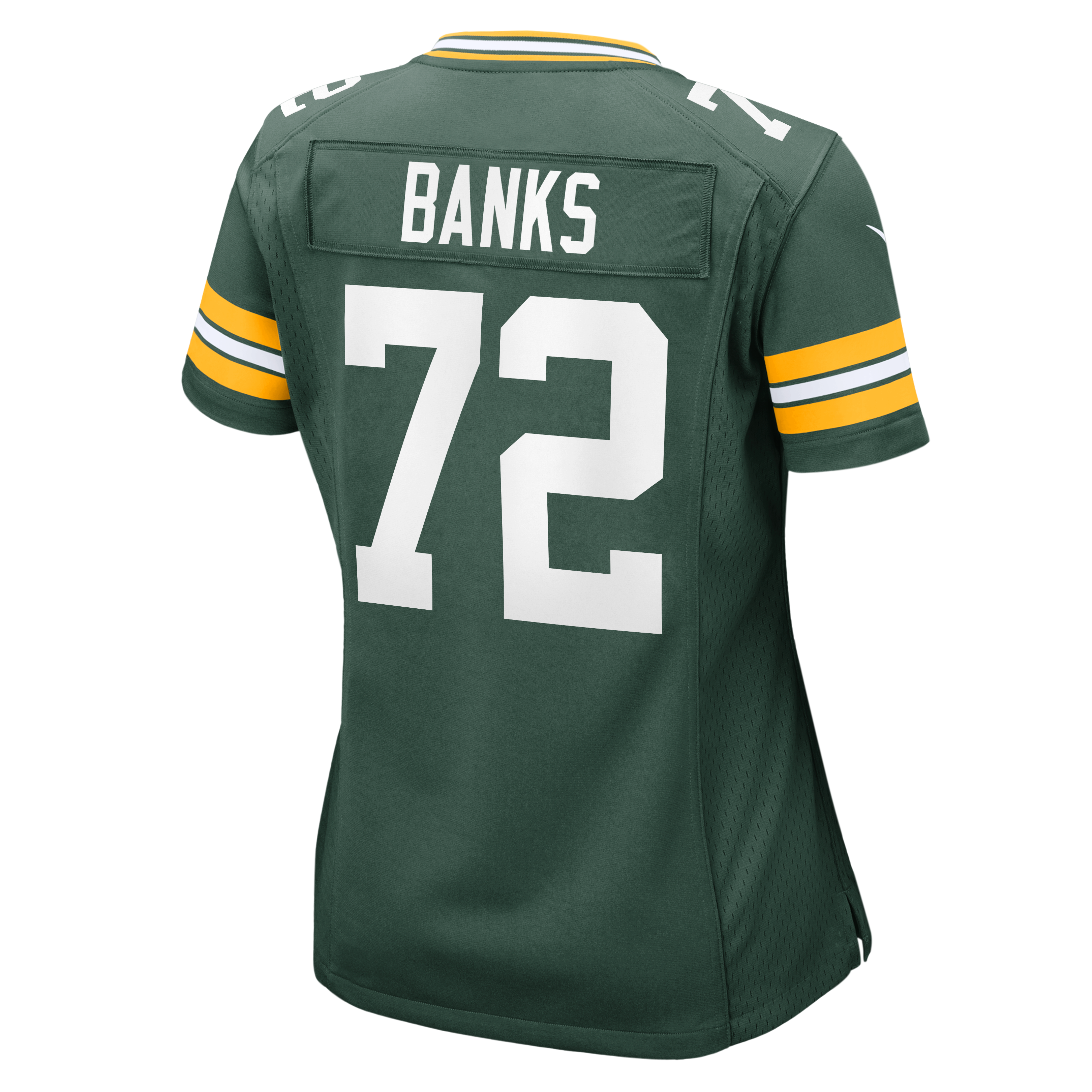 Women's Green Bay Packers Brant Banks Nike Green Team Game Jersey