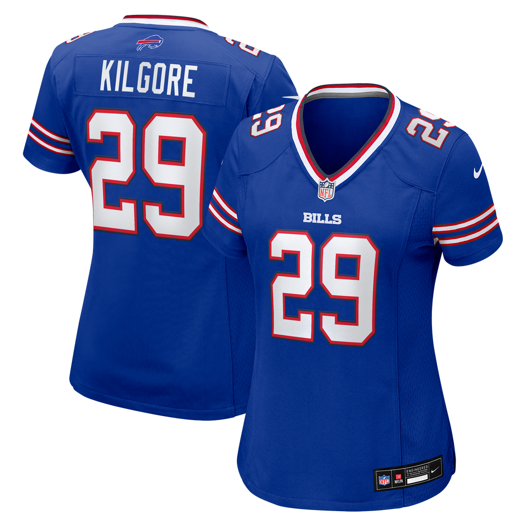 Women's Buffalo Bills Jalon Kilgore Nike Royal Team Game Jersey