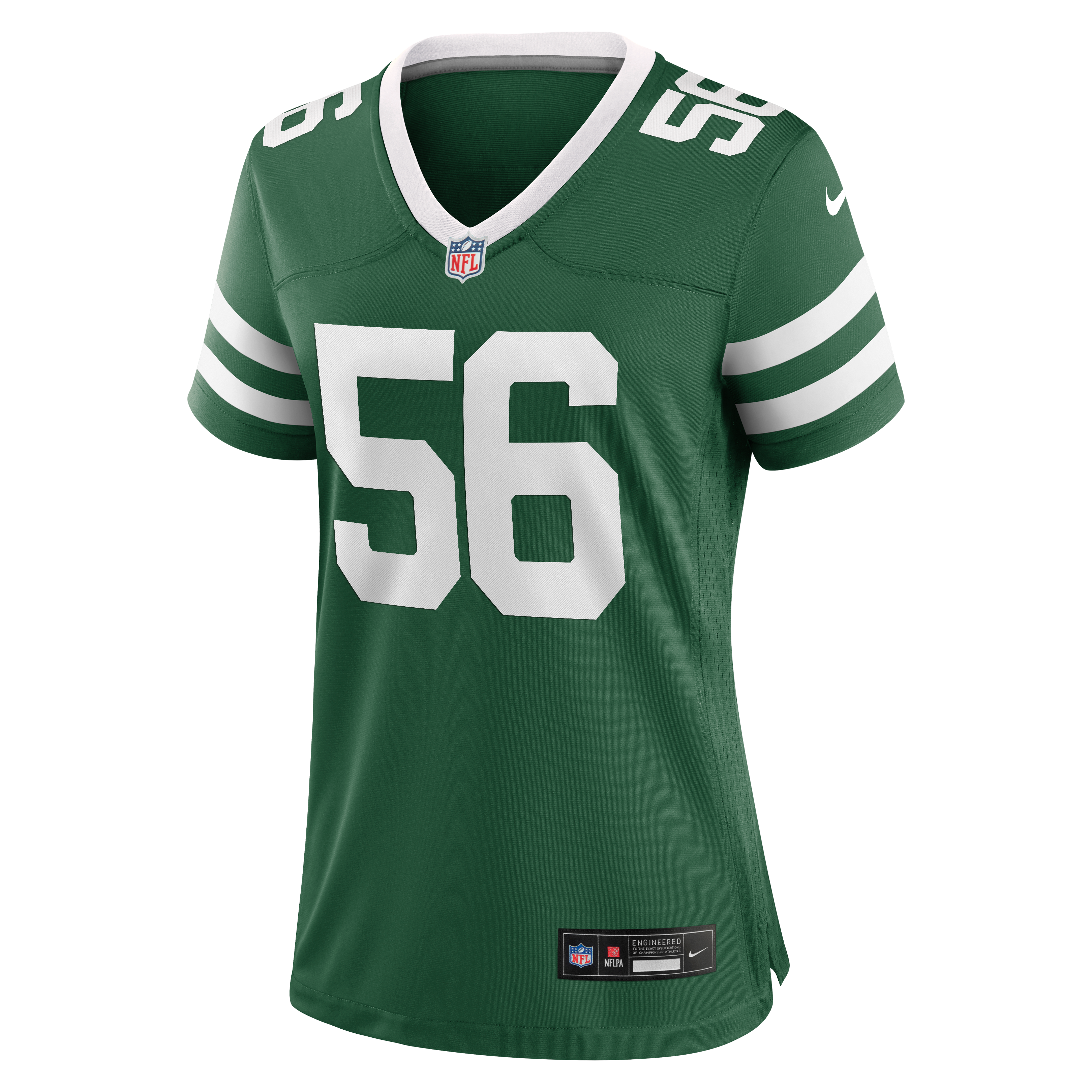 Women's New York Jets Demario Davis Nike Legacy Green Team Game Jersey