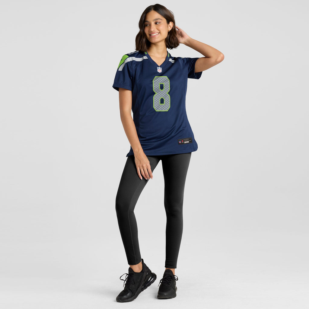 Women's Seattle Seahawks Jadarian Price Nike College Navy Team Game Jersey