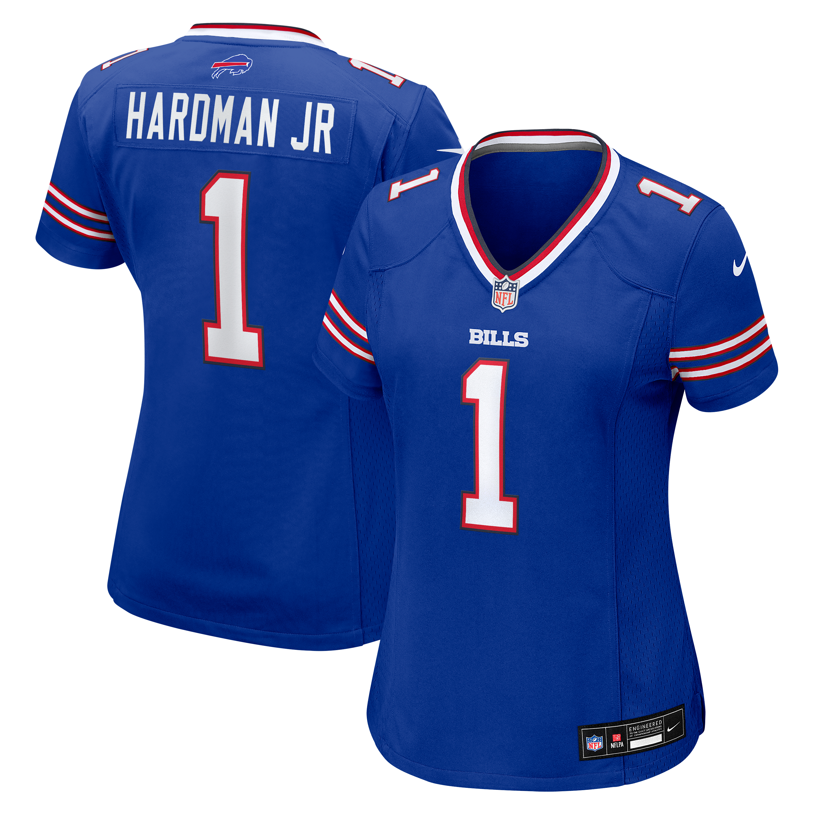Women's Buffalo Bills Mecole Hardman Nike Royal Team Game Jersey
