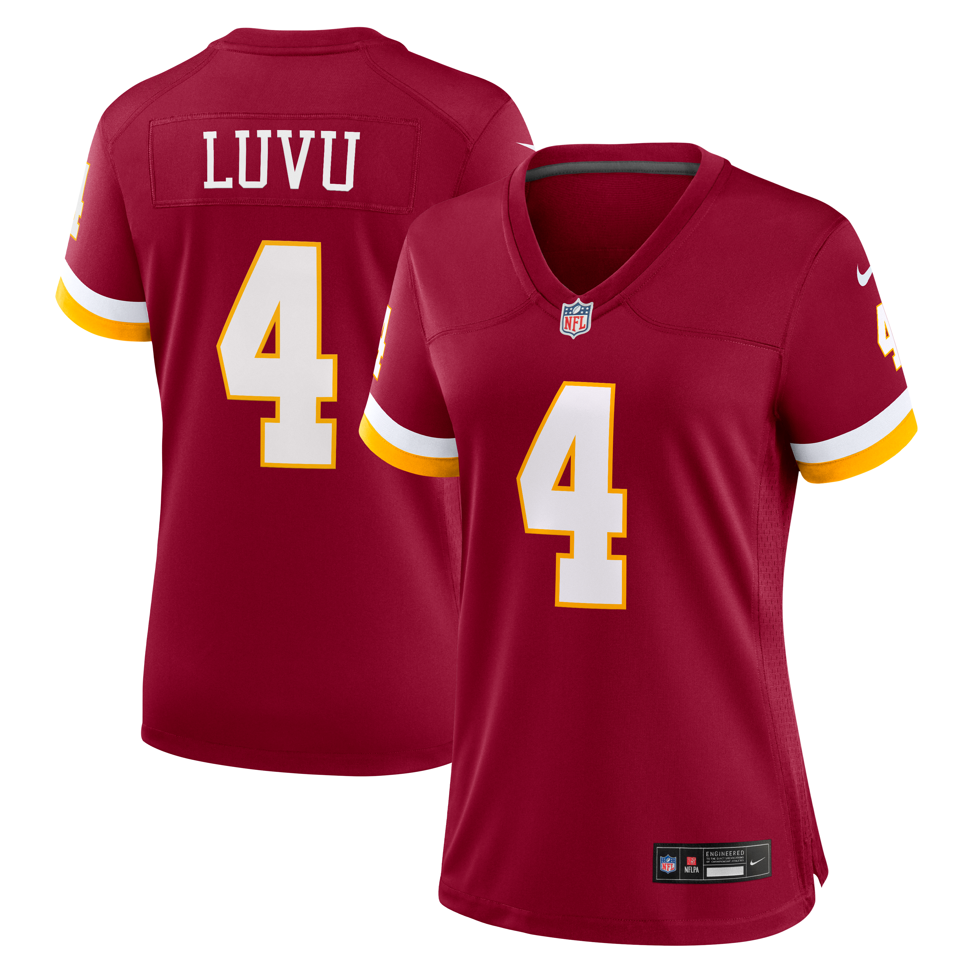 Women's Washington Commanders Frankie Luvu Nike Burgundy Game Jersey