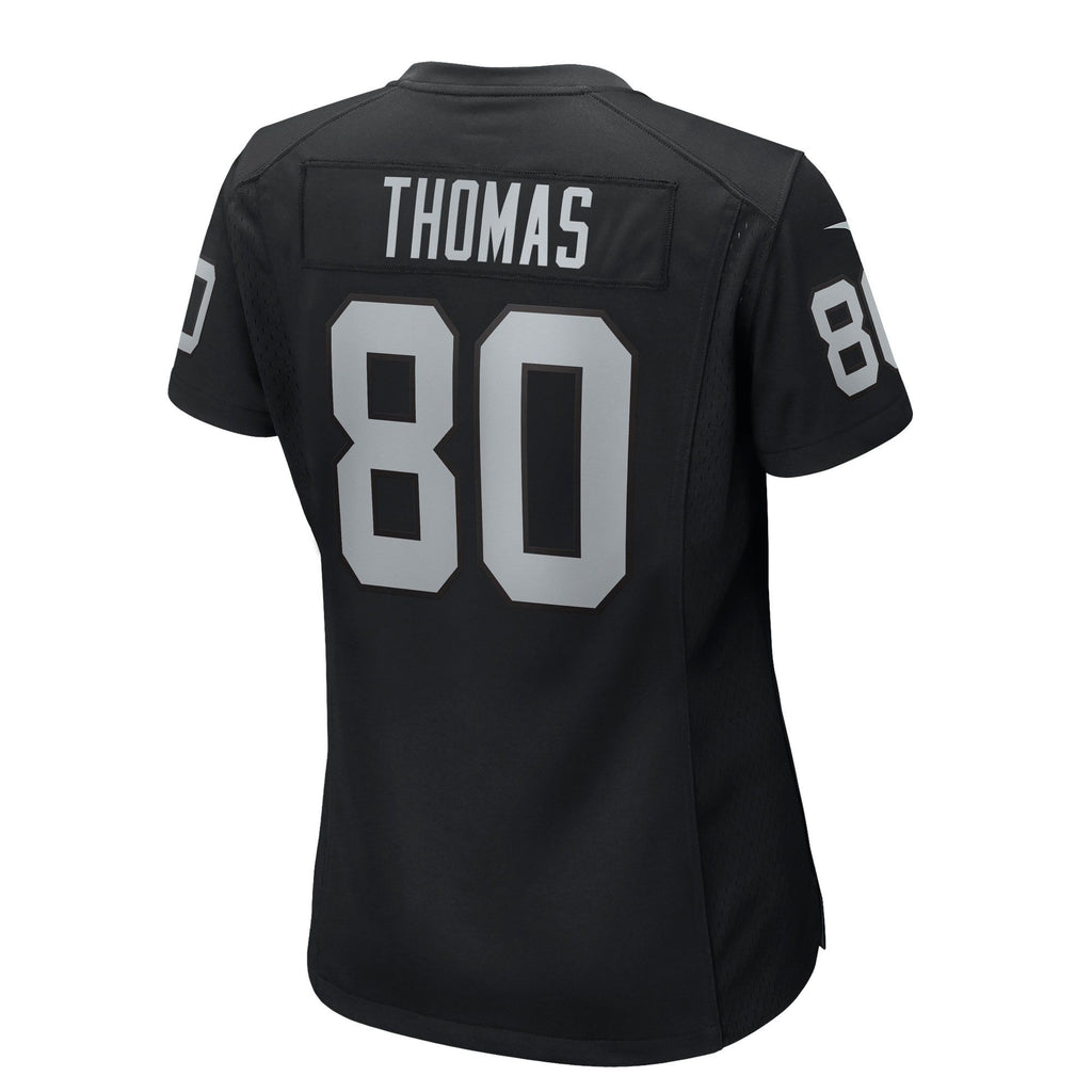 Women's Las Vegas Raiders Ian Thomas Nike Black Team Game Jersey