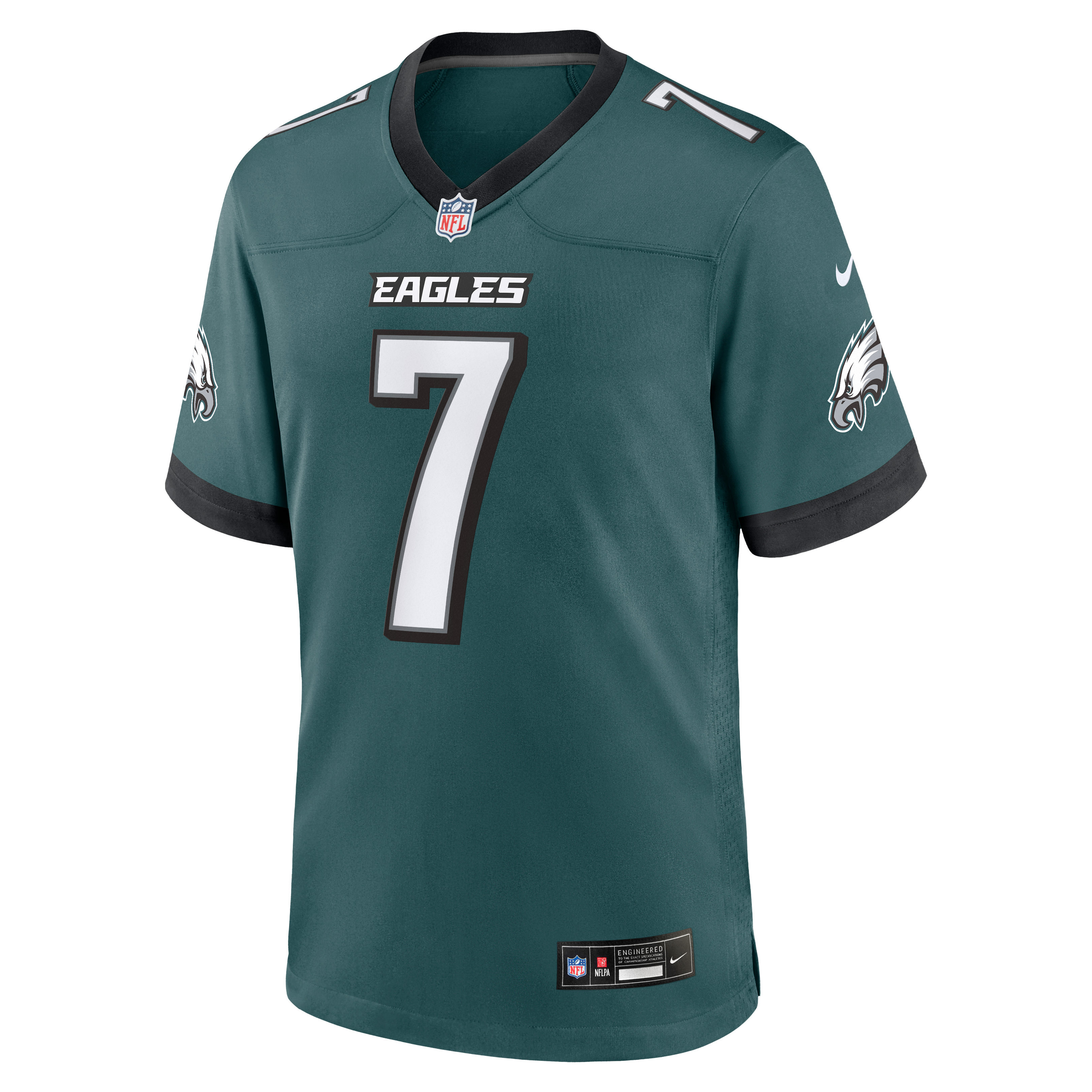 Men's Philadelphia Eagles Kelee Ringo Nike Midnight Green Team Game Jersey