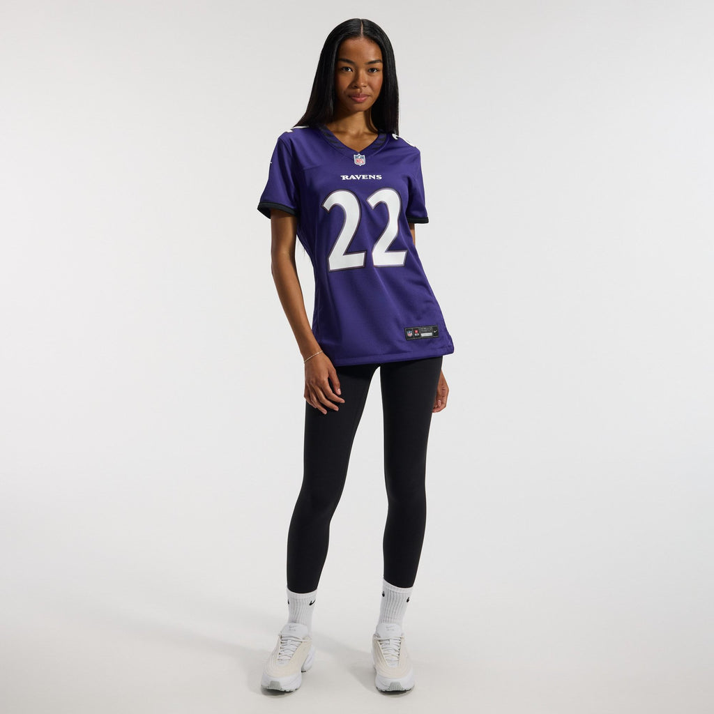 Women's Baltimore Ravens Derrick Henry Nike Purple Team Game Jersey