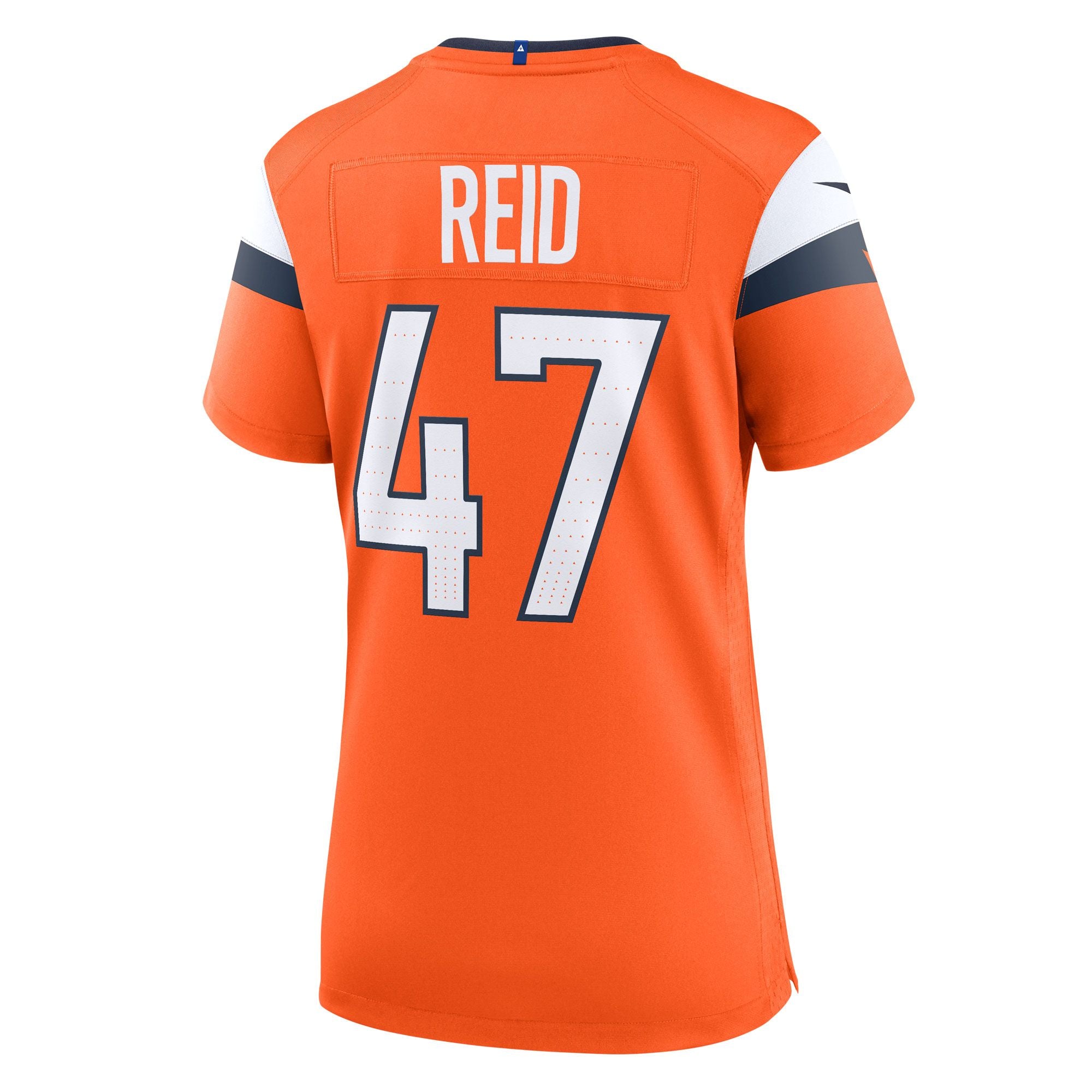 Women's Denver Broncos Karene Reid Nike Orange Team Game Jersey