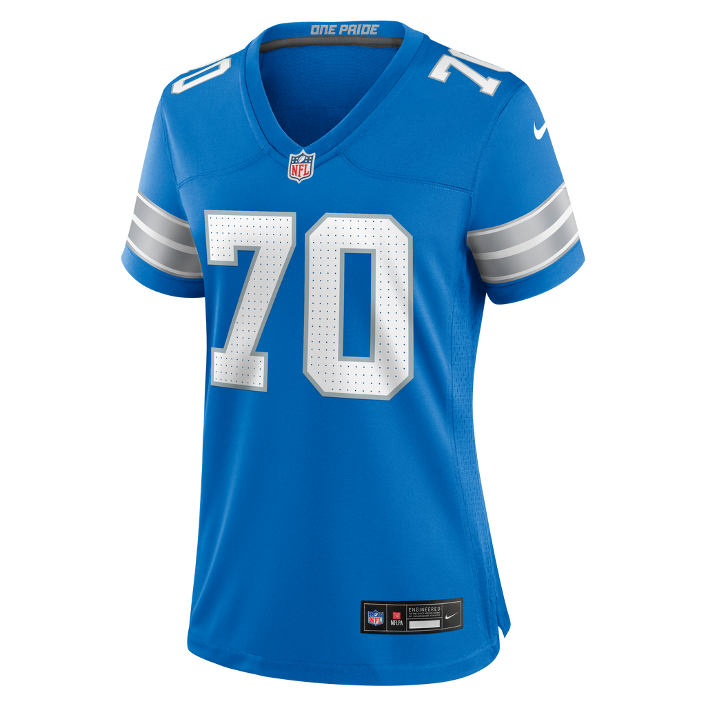 Women's Detroit Lions Juice Scruggs Nike Blue Team Game Jersey