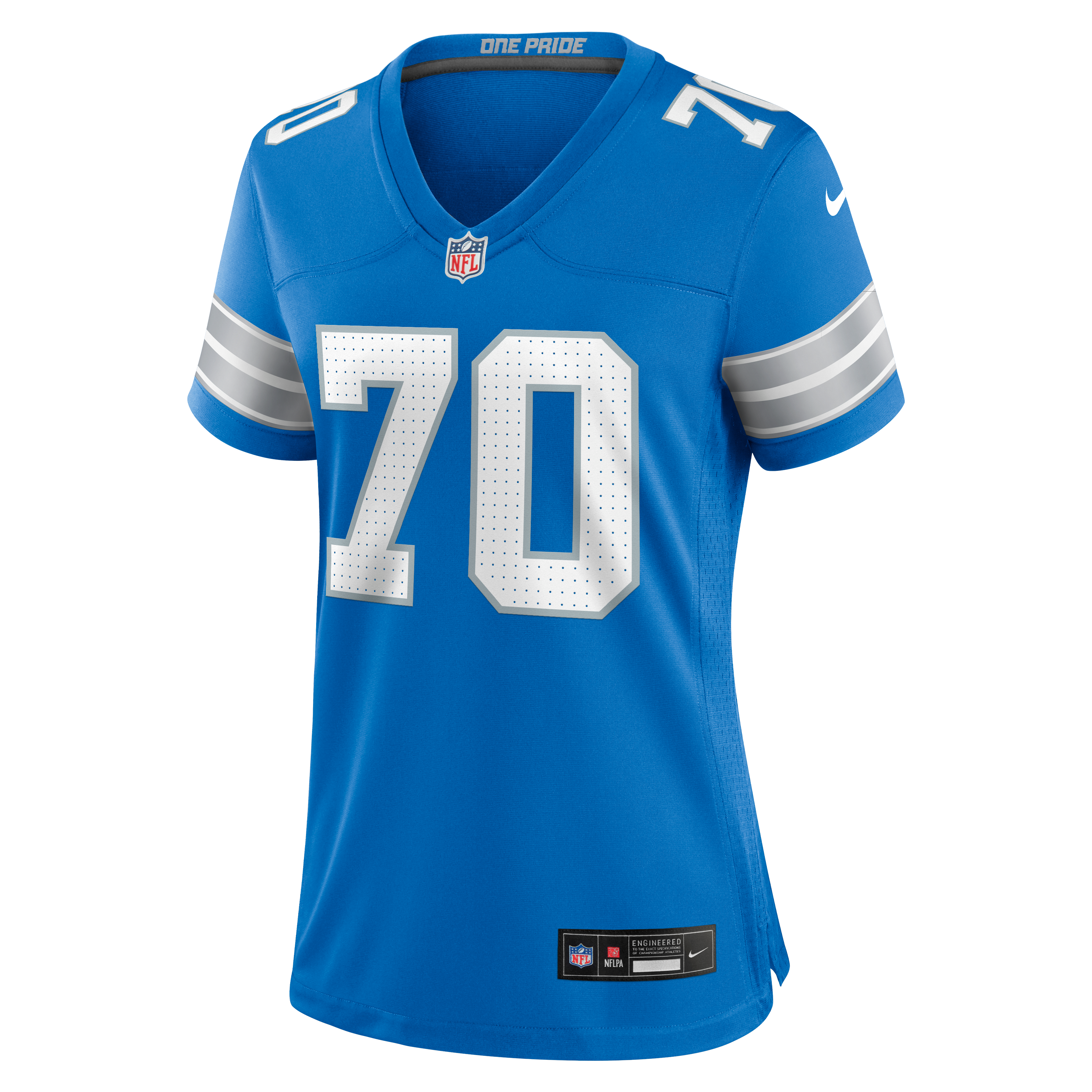 Women's Detroit Lions Juice Scruggs Nike Blue Team Game Jersey