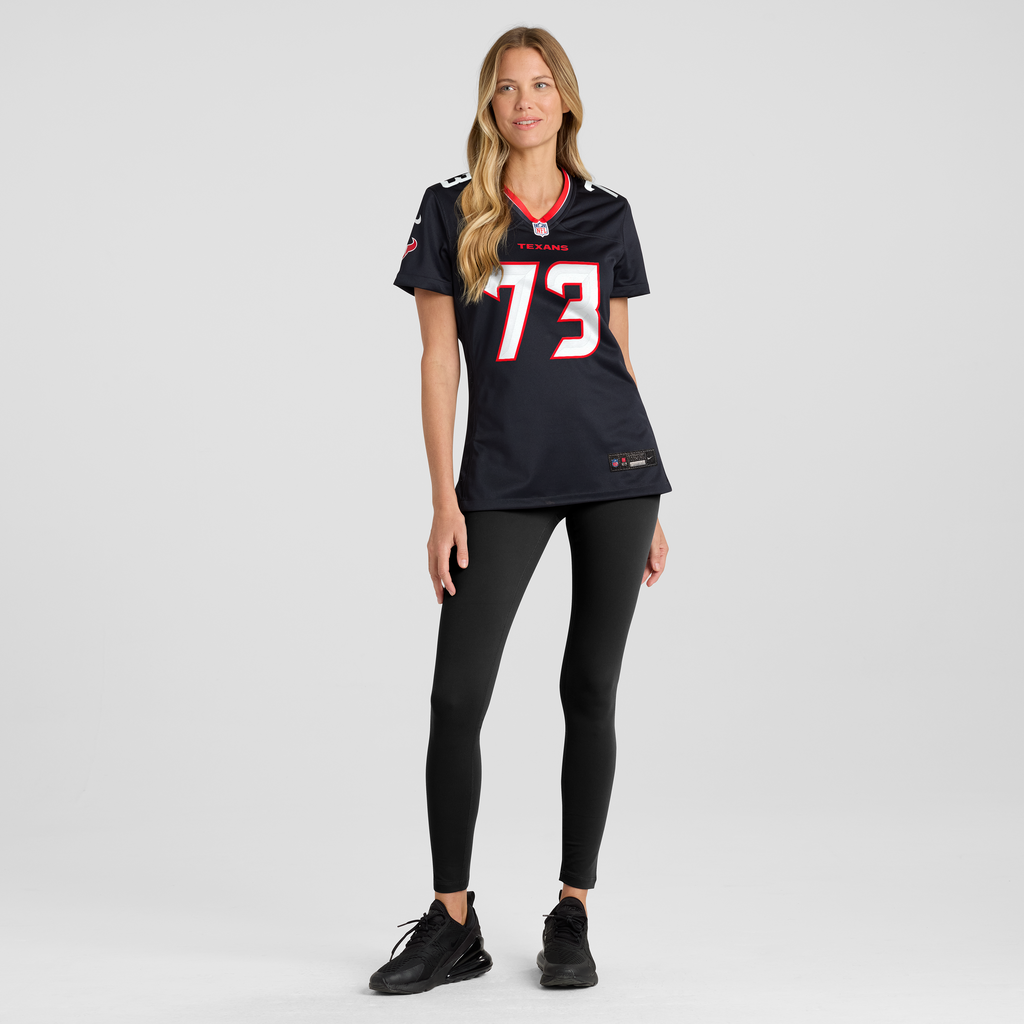 Women's Houston Texans Derrick Graham Nike Navy Team Game Jersey