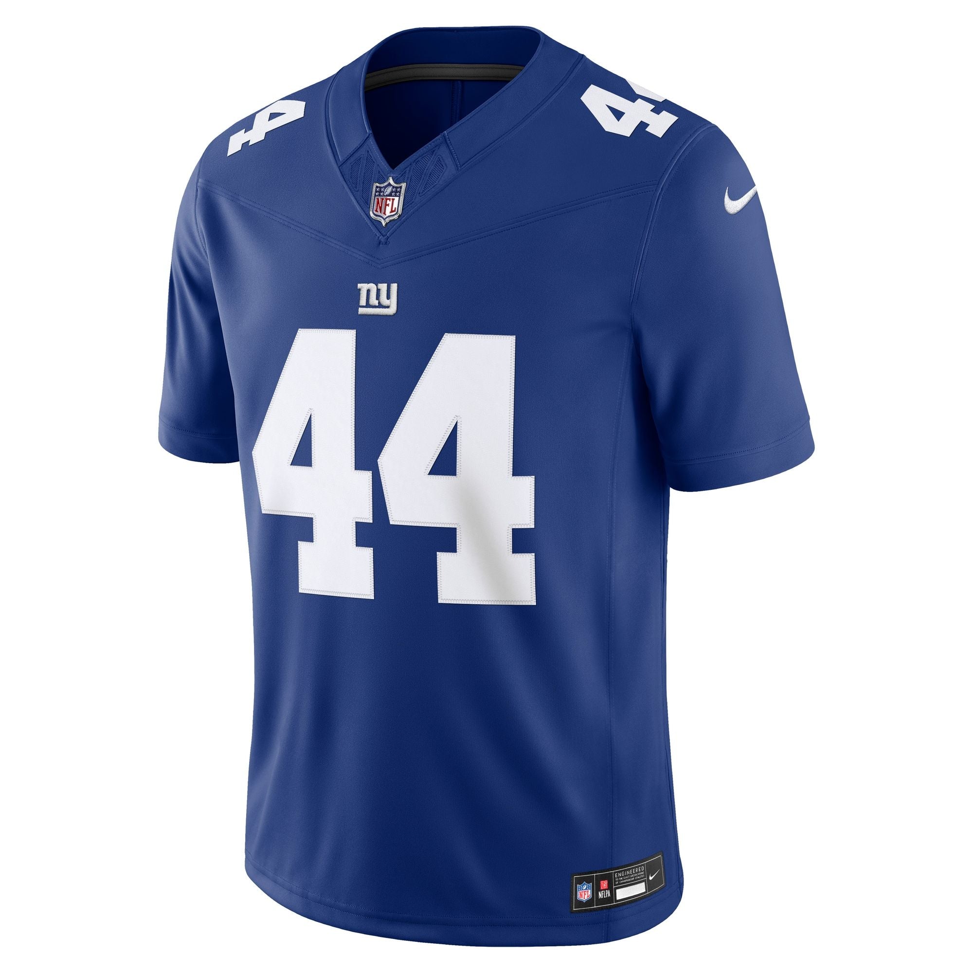 Men's New York Giants Cam Skattebo Nike Royal Team Vapor Fuse Stitched Limited Jersey