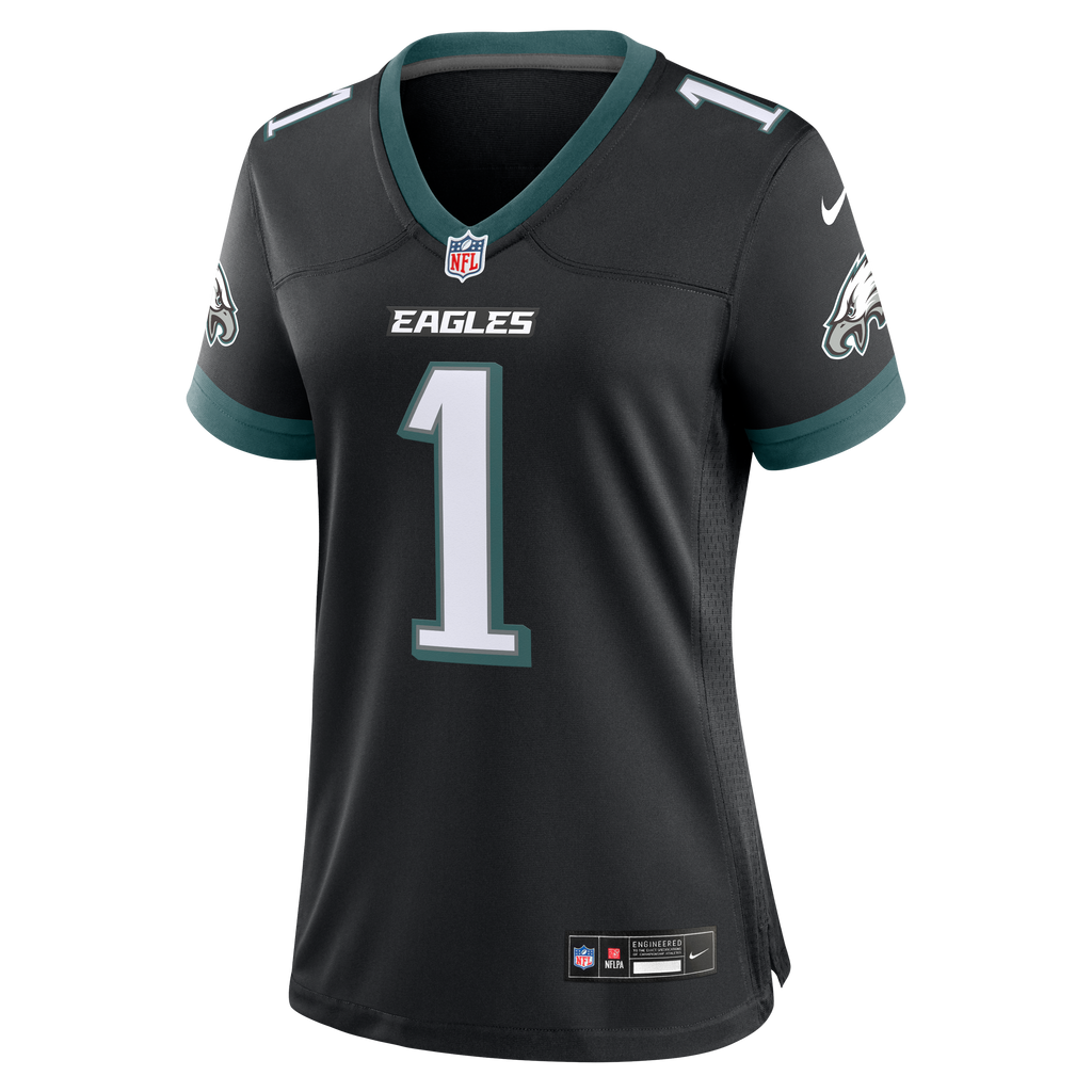 Women's Philadelphia Eagles Jalen Hurts Nike Black Alternate Game Jersey