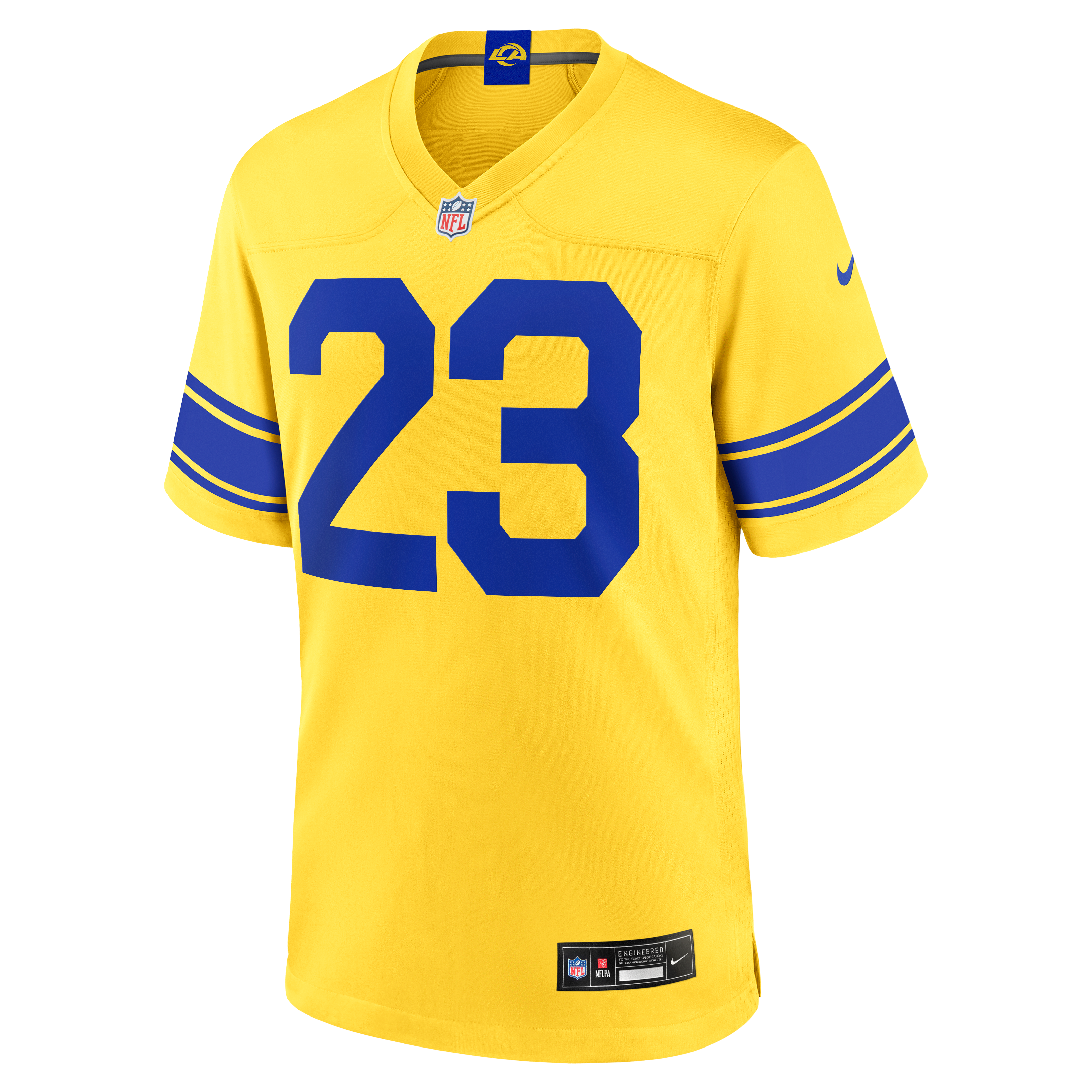 Men's Los Angeles Rams Kyren Williams Nike Classic Sol Game Jersey