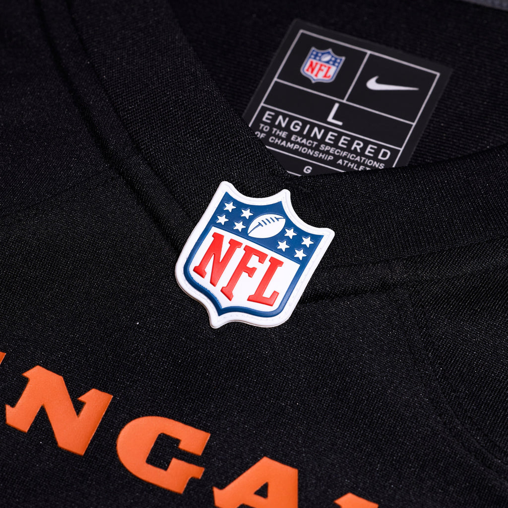 Men's Cincinnati Bengals Cashius Howell Nike Black Team Game Jersey