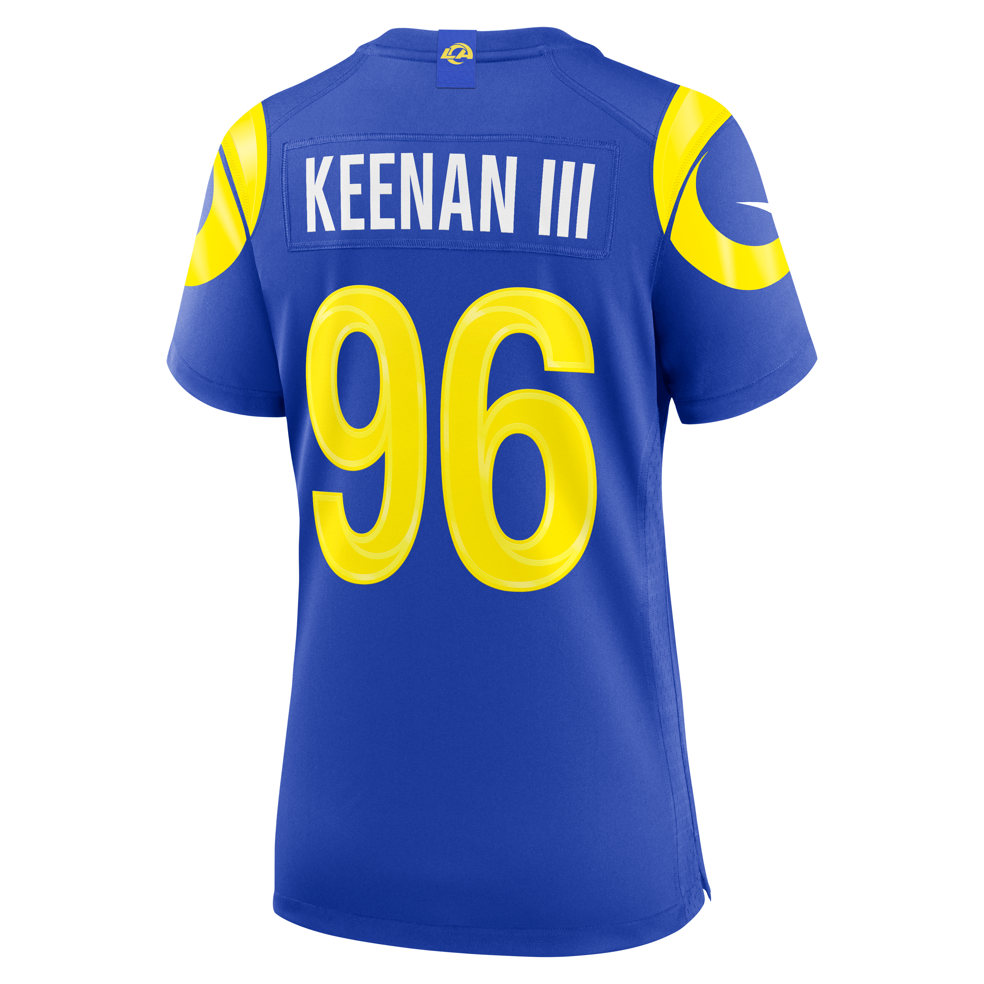Women's Los Angeles Rams Tim Keenan Iii Nike Royal Team Game Jersey