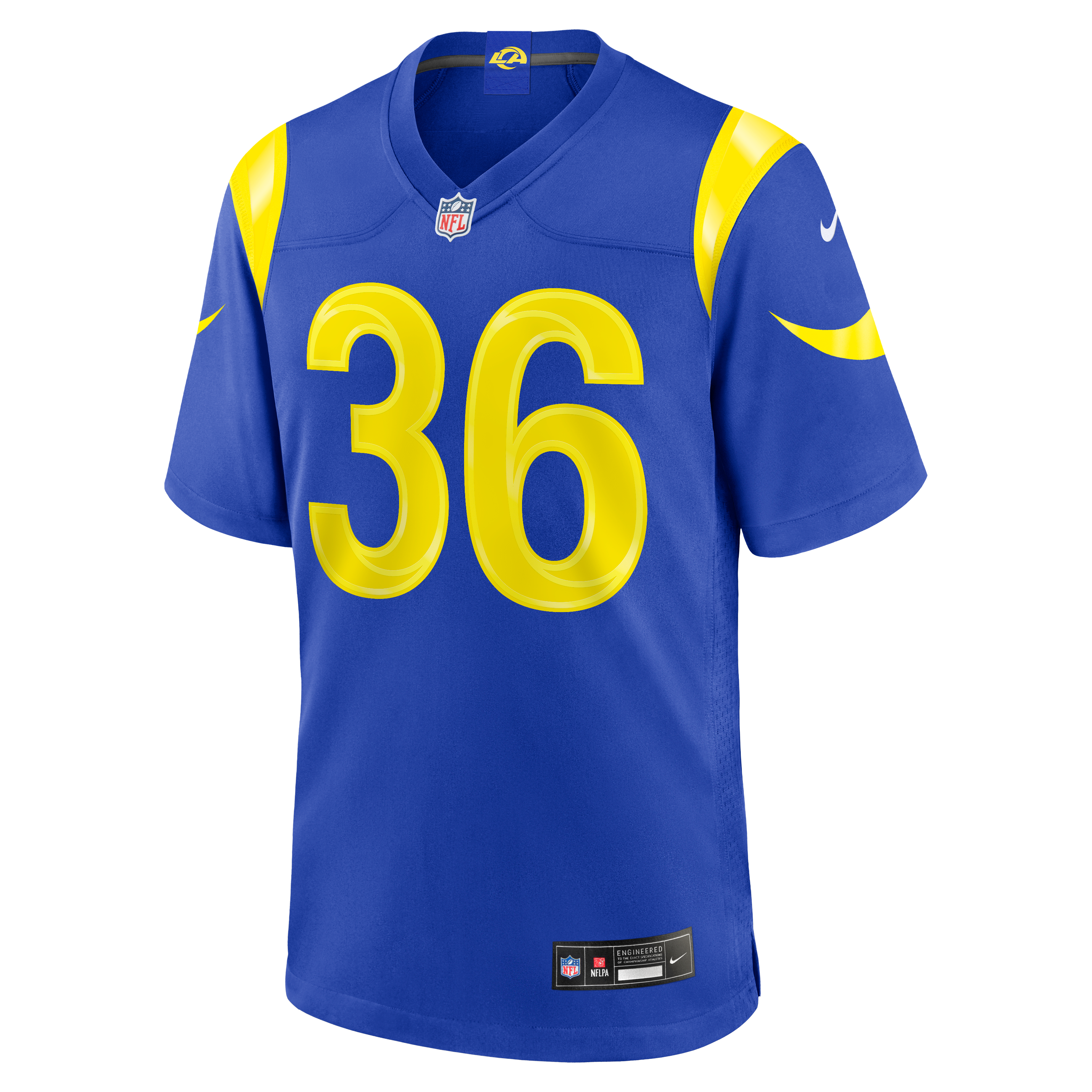 Men's Los Angeles Rams Alex Johnson Nike Royal Team Game Jersey