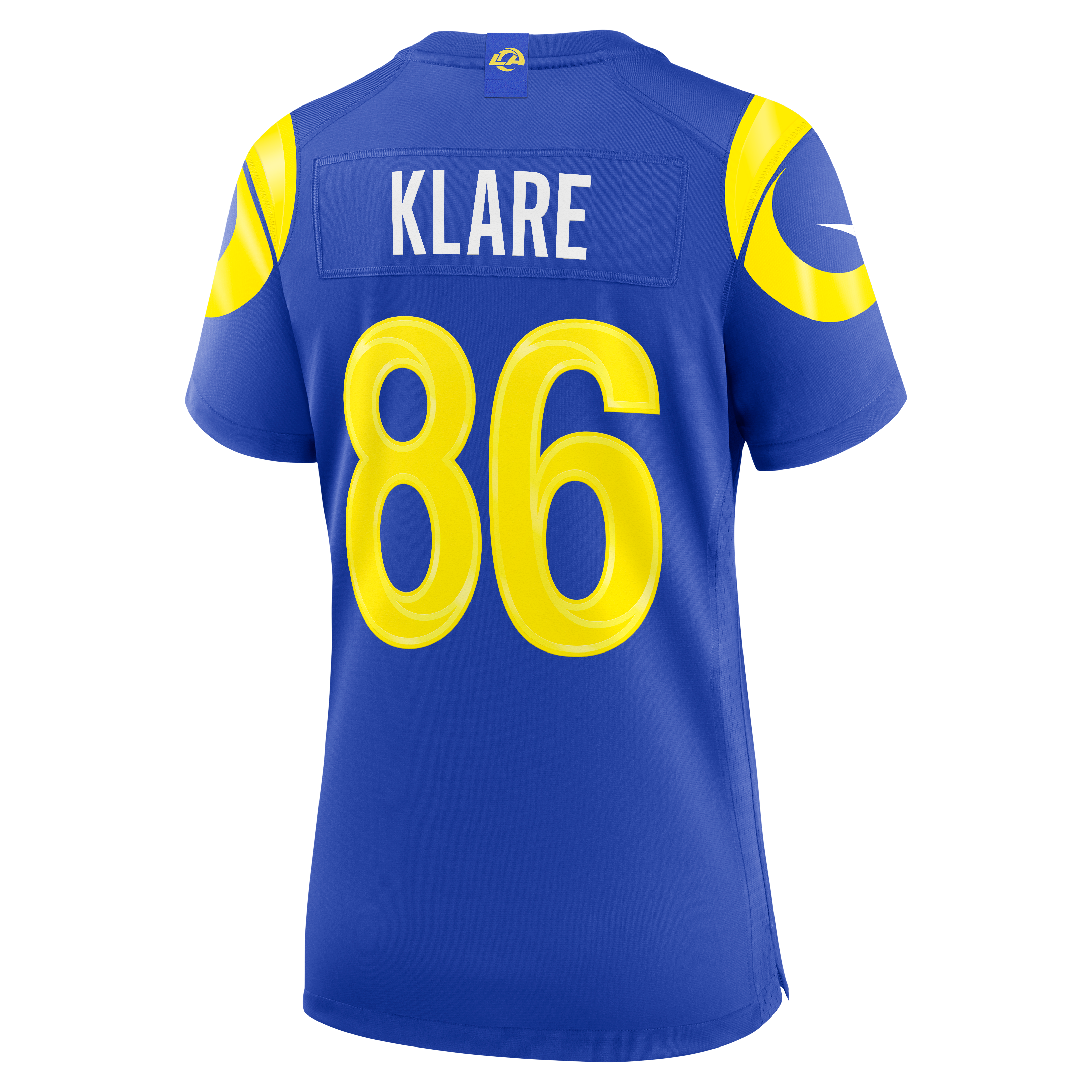 Women's Los Angeles Rams Max Klare Nike Royal Team Game Jersey