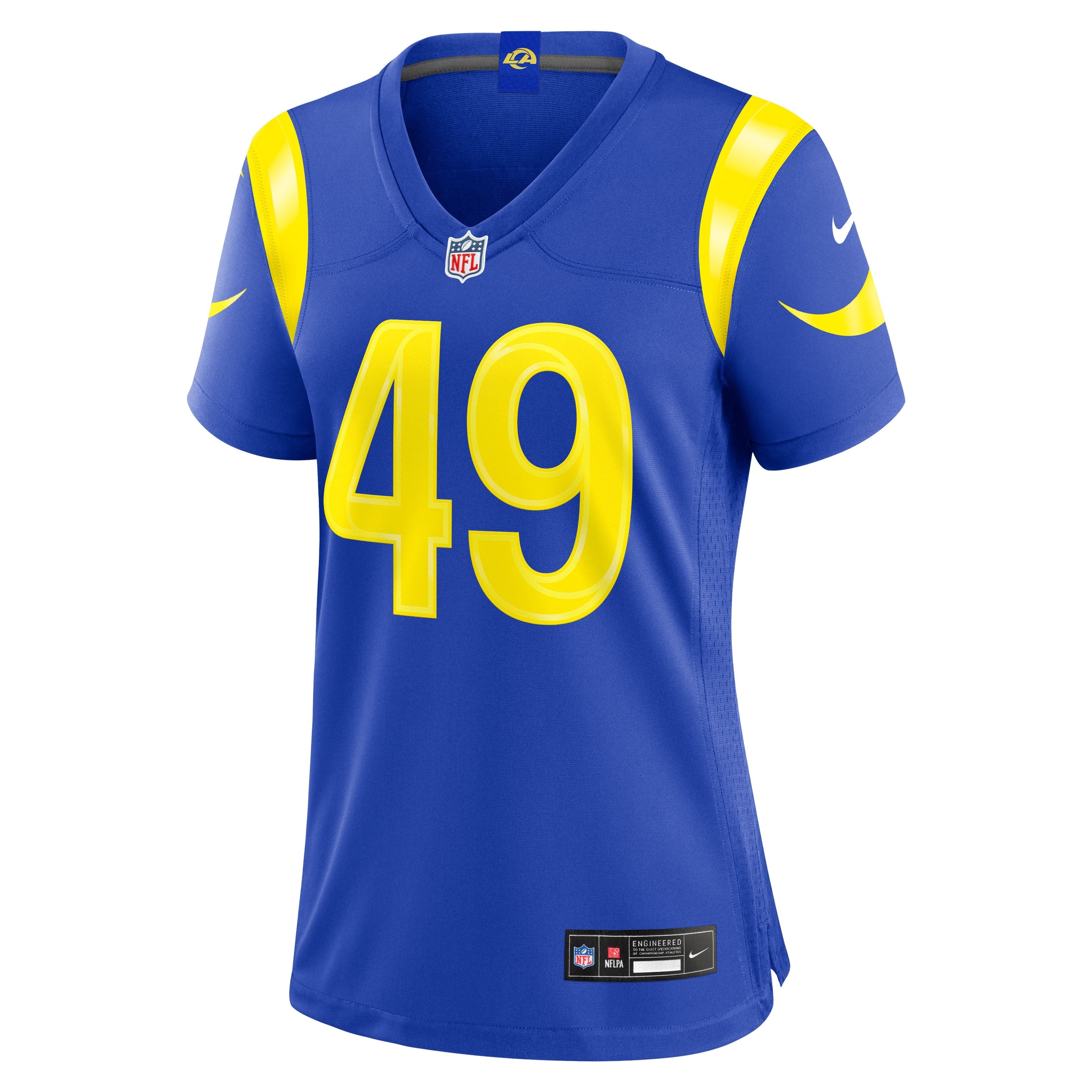 Women's Los Angeles Rams Joe Cardona Nike Royal Team Game Jersey
