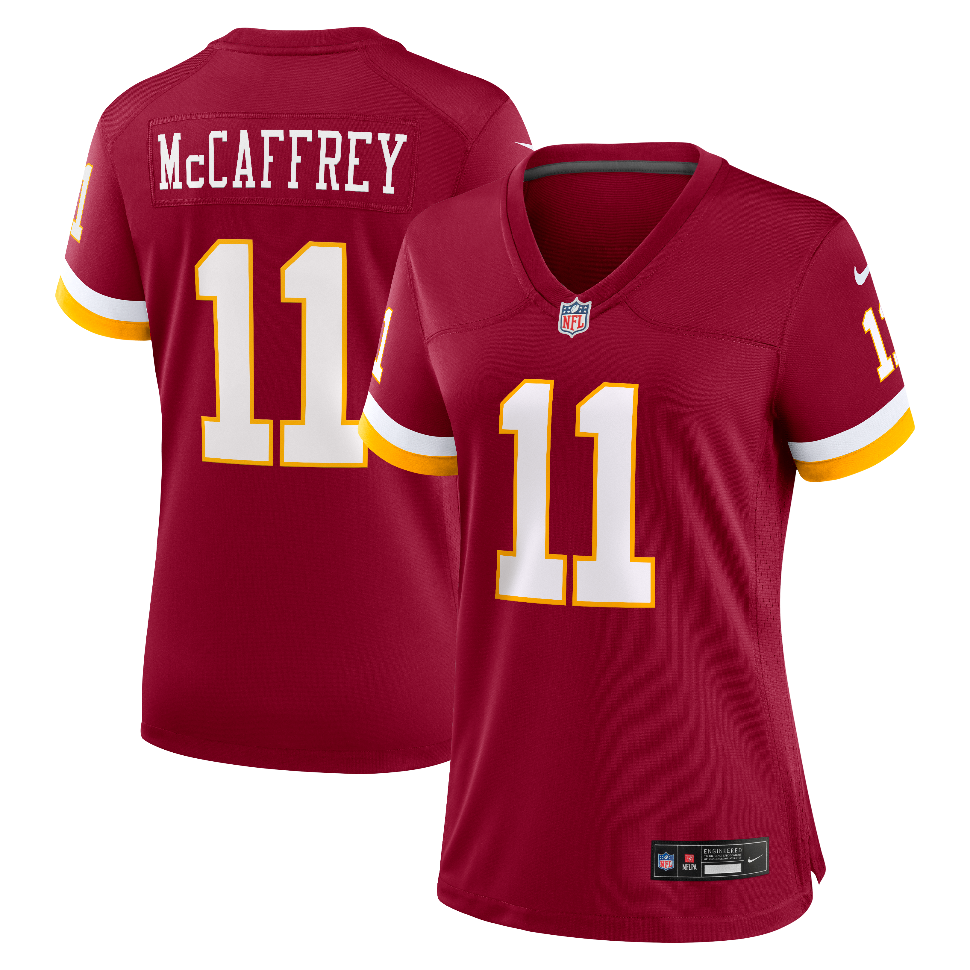 Women's Washington Commanders Luke Mccaffrey Nike Burgundy Game Jersey