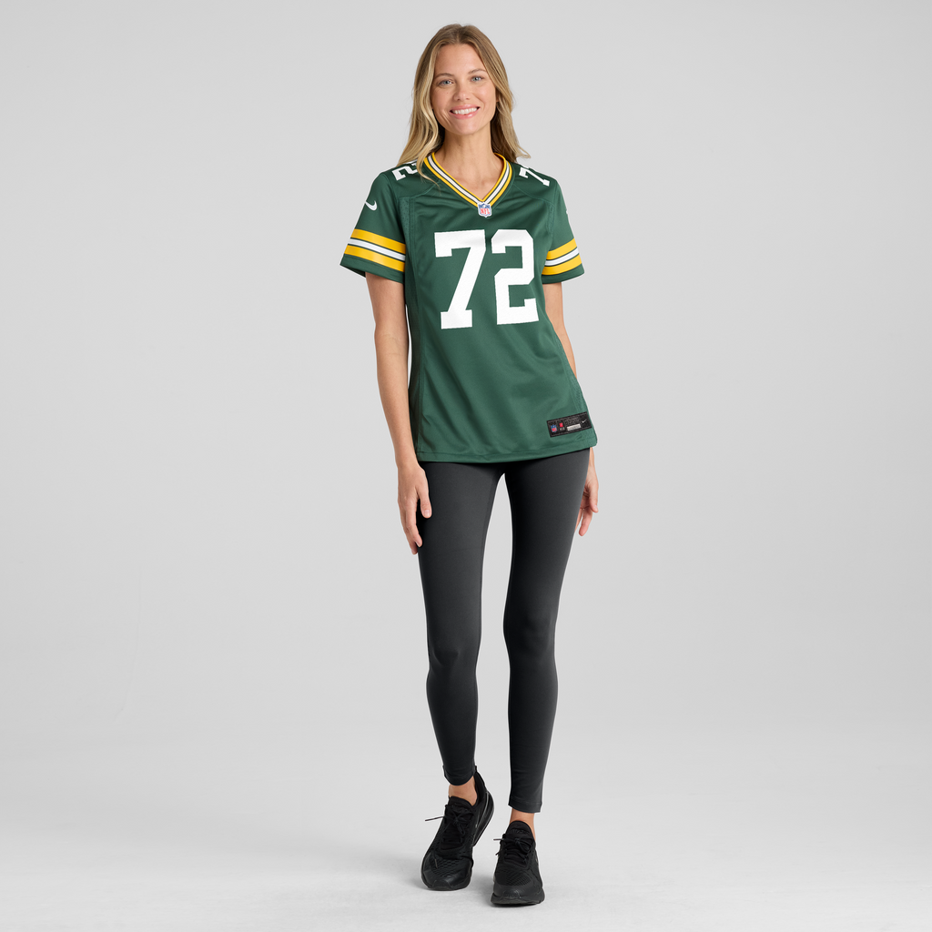 Women's Green Bay Packers Brant Banks Nike Green Team Game Jersey