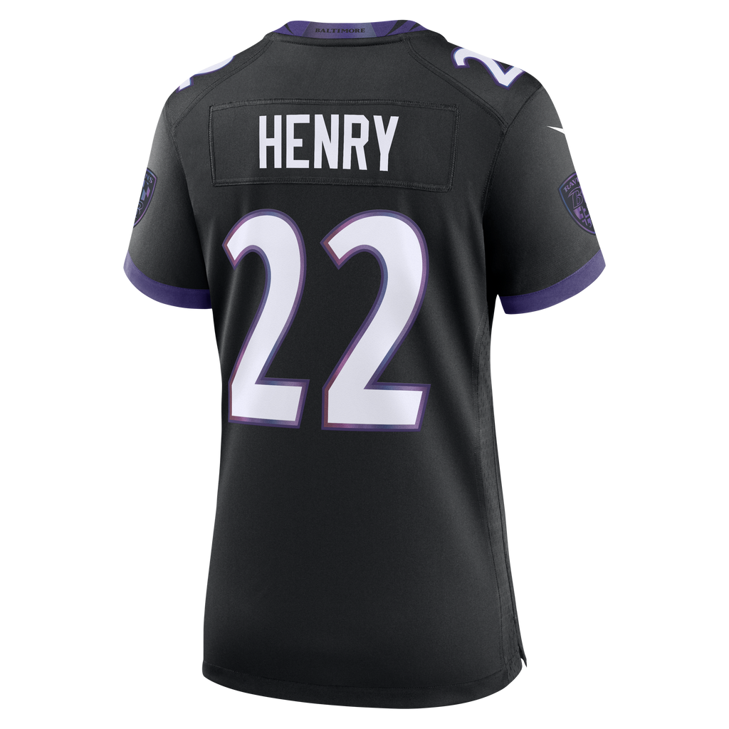 Women's Baltimore Ravens Derrick Henry Nike Black Alternate Game Jersey