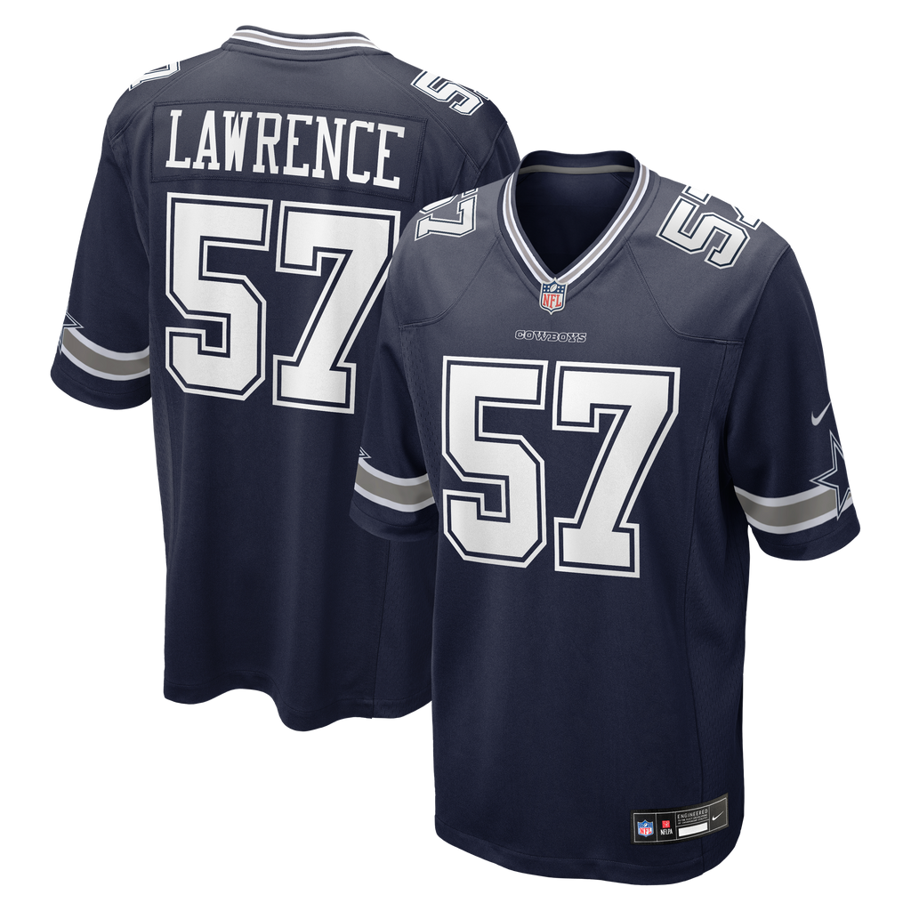 Men's Dallas Cowboys Malachi Lawrence Nike Navy 2026 Nfl Draft First Round Pick No 20 Team Game Jersey
