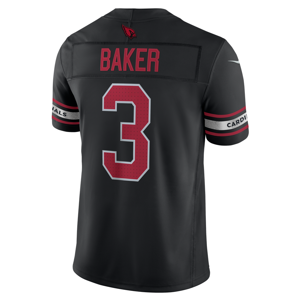 Men's Arizona Cardinals Budda Baker Nike Black Alternate Vapor Fuse Stitched Limited Jersey
