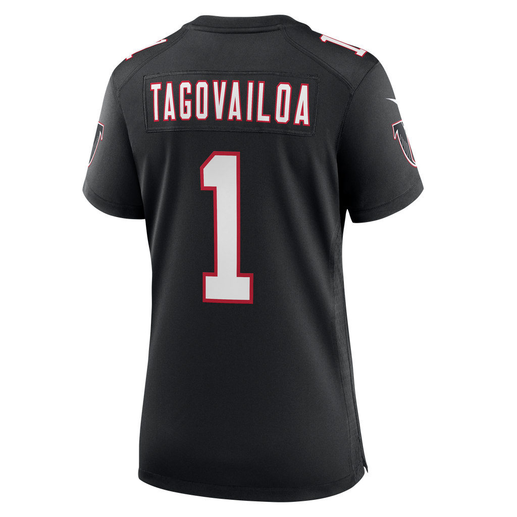 Women's Atlanta Falcons Tua Tagovailoa Nike Black Alternate Game Jersey