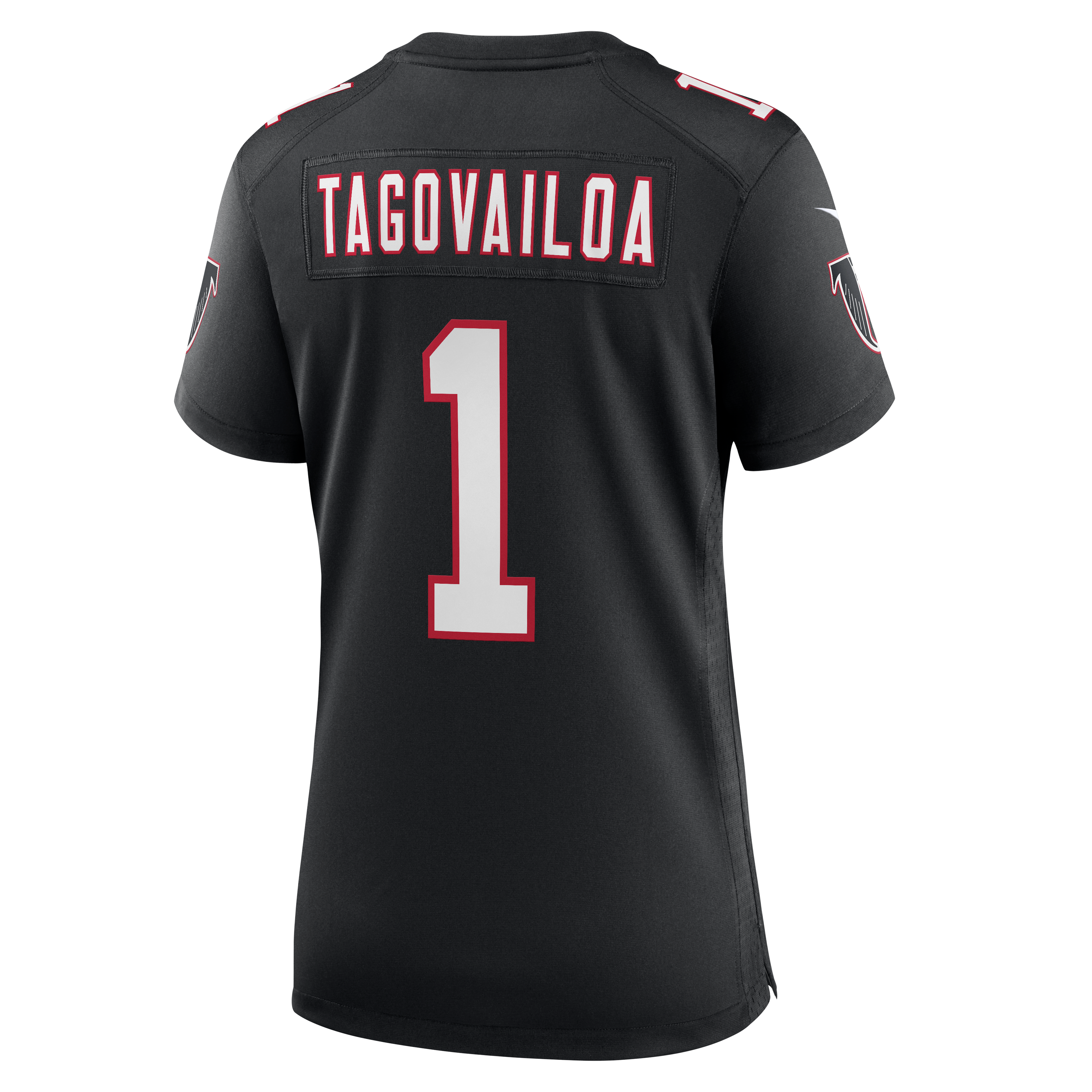 Women's Atlanta Falcons Tua Tagovailoa Nike Black Alternate Game Jersey
