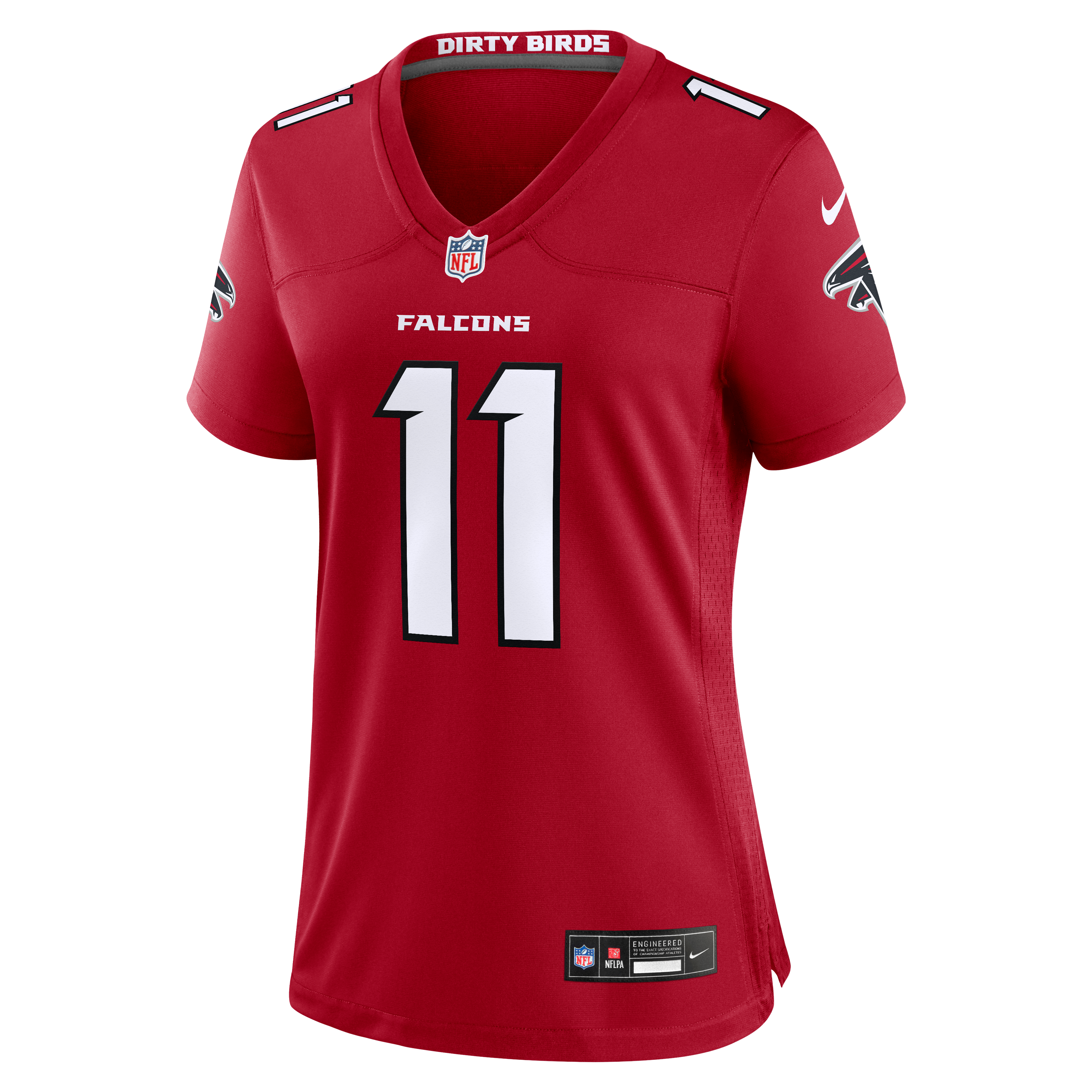 Women's Atlanta Falcons Jalon Walker Nike Red Game Jersey