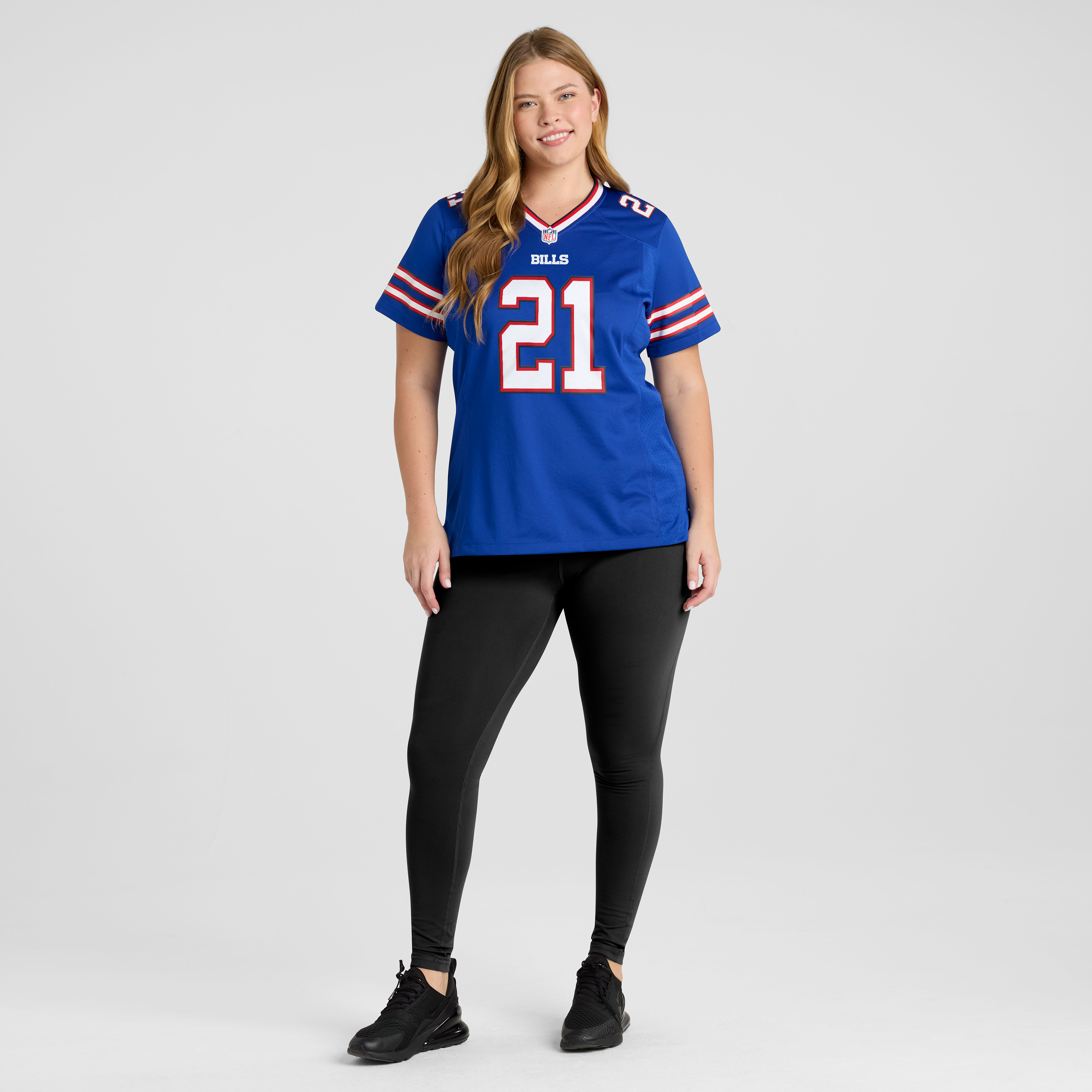 Women's Buffalo Bills Davison Igbinosun Nike Royal Team Game Jersey