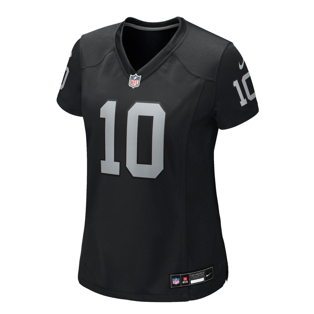 Women's Las Vegas Raiders Donte Thornton Jr Nike Black Team Game Jersey