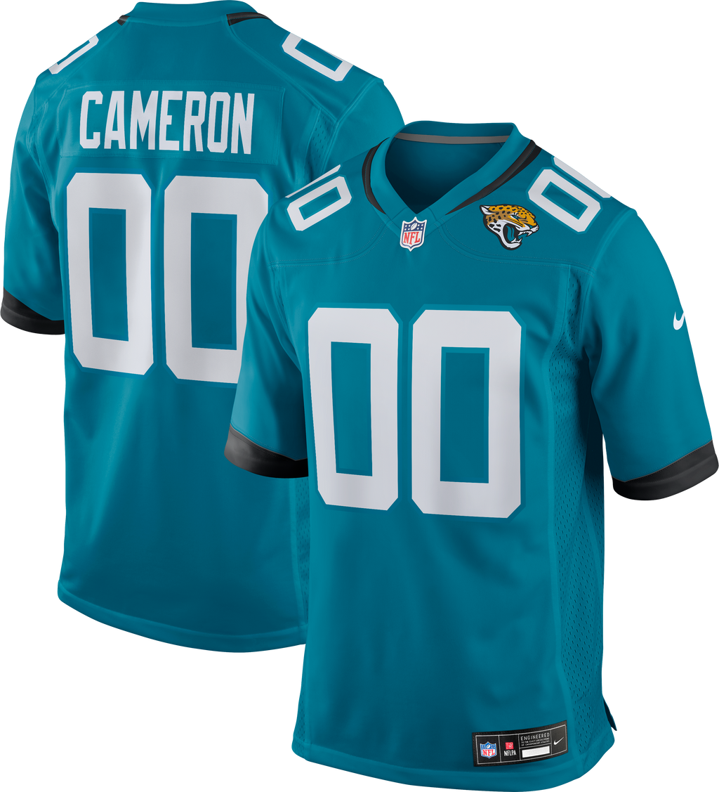 Men's Jacksonville Jaguars Josh Cameron Nike Teal Game Jersey