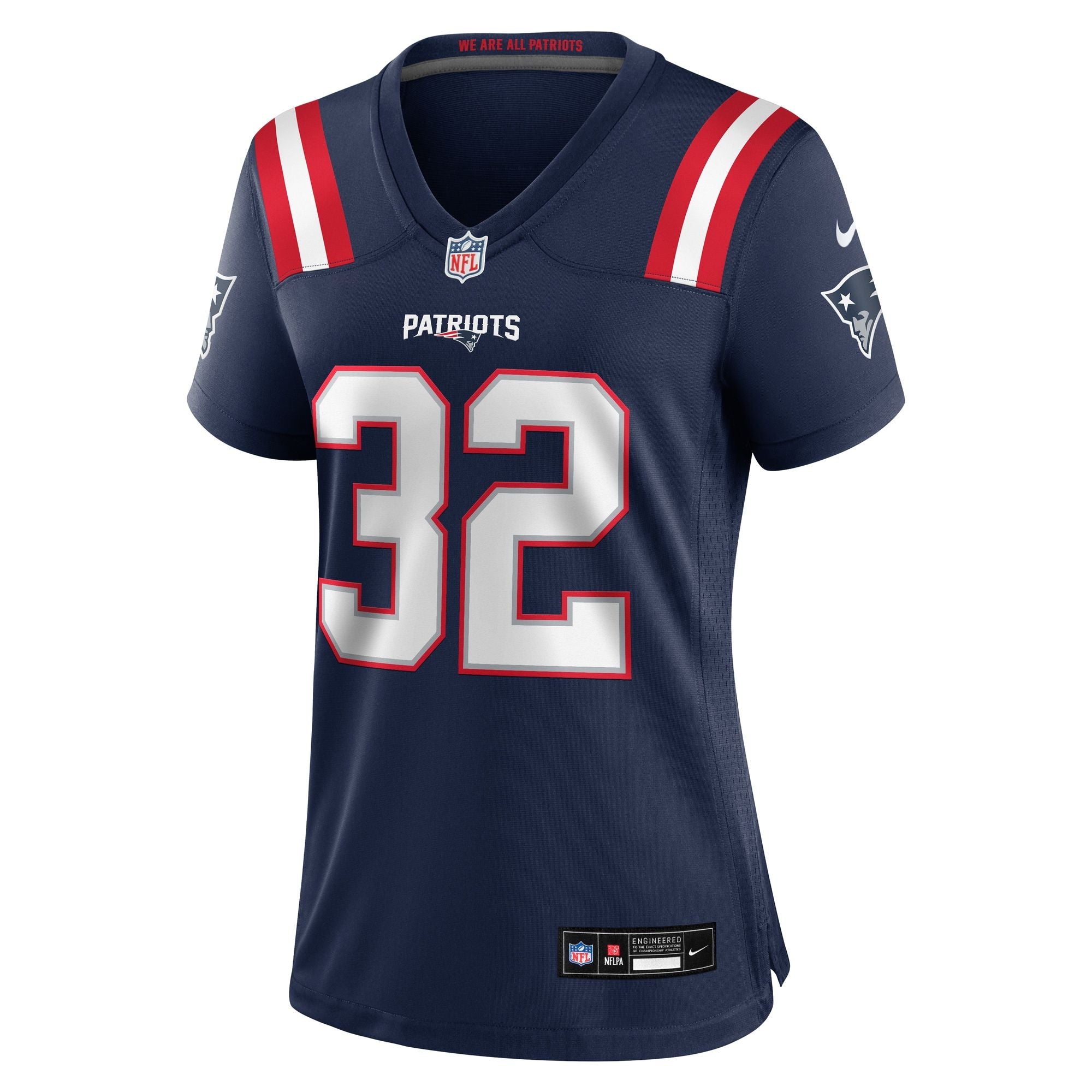 Women's New England Patriots Treveyon Henderson Nike Navy Game Jersey